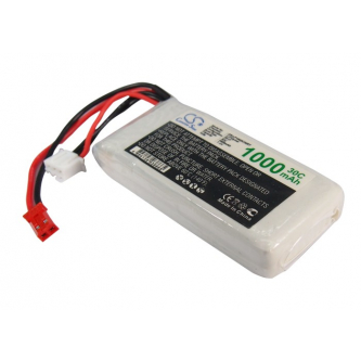 RC CS-LP1002C30RT / CS-LP1002C30RT 1000mAh Li-polímero 7.4V (Cameron Sino)