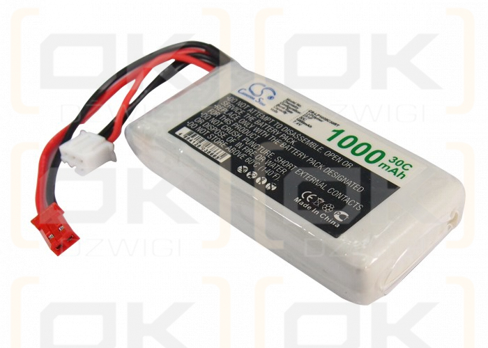 RC CS-LP1002C30RT / CS-LP1002C30RT 1000 mAh Li-Polymer 7,4 V (Cameron Sino)