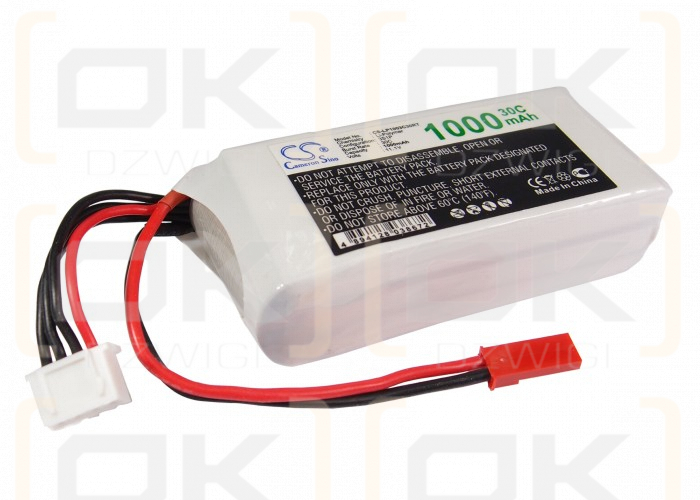 RC CS-LP1003C30RT / CS-LP1003C30RT 1000 mAh Li-Polymer 11,1 V (Cameron Sino)