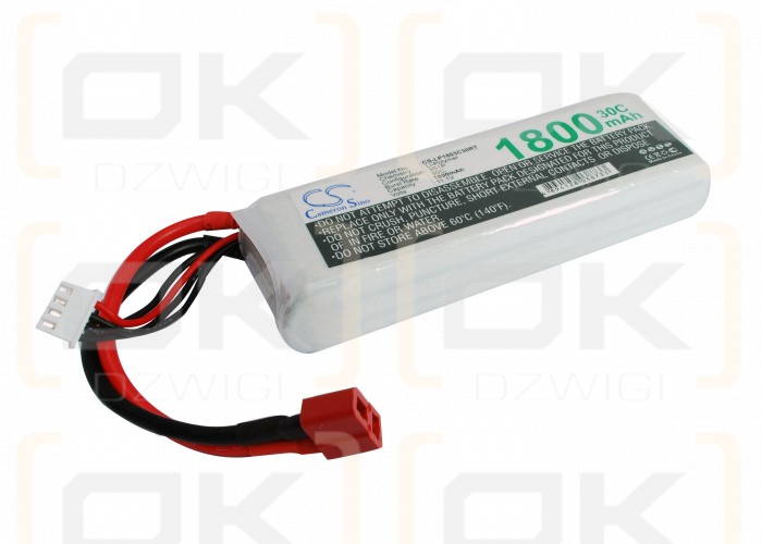 RC CS-LP1803C30RT / CS-LP1803C30RT 1800mAh Li-polímero 11,1V (Cameron Sino)