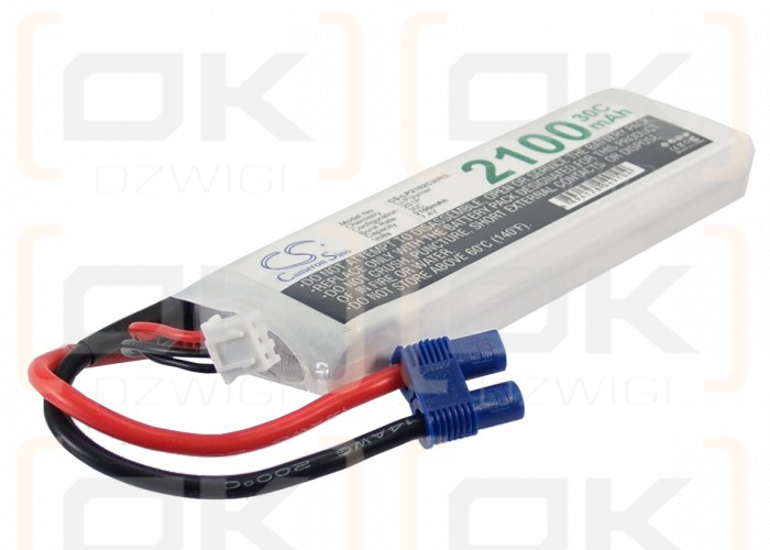 RC CS-LP2102C30R3 / CS-LP2102C30R3 2100mAh Li-polímero 7.4V (Cameron Sino)