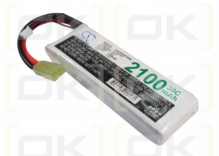 RC CS-LP2102C30R6 / CS-LP2102C30R6 2100mAh Li-polímero 7.4V (Cameron Sino)