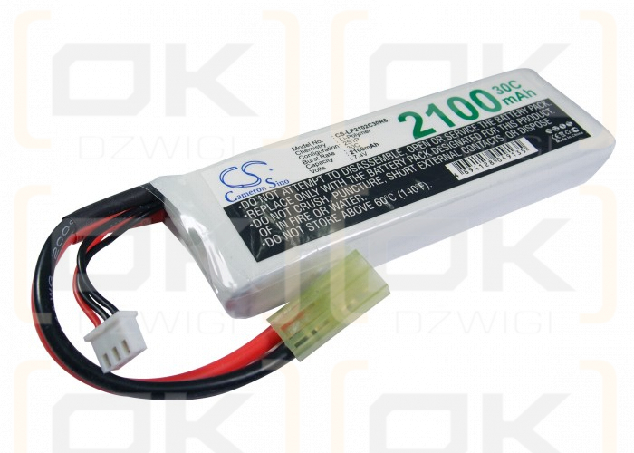 RC CS-LP2102C30R6 / CS-LP2102C30R6 2100mAh Li-polímero 7.4V (Cameron Sino)