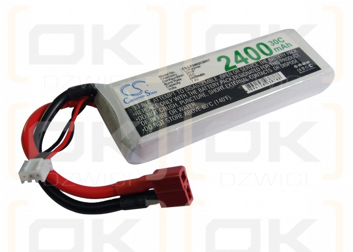 RC CS-LP2402C30RT / CS-LP2402C30RT 2400 mAh Li-Polymer 7,4 V (Cameron Sino)