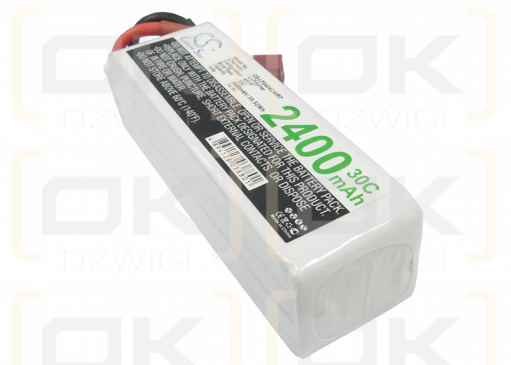 RC CS-LP2404C30RT / CS-LP2404C30RT 2400 mAh Li-Polymer 14,8 V (Cameron Sino)