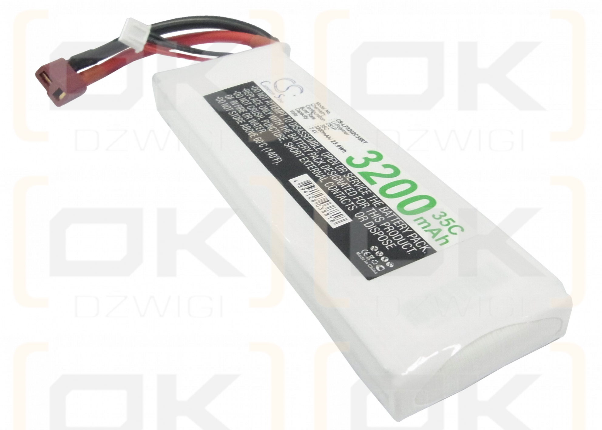 RC CS-LP3202C35RT / CS-LP3202C35RT 3200 mAh Li-Polymer 7,4 V (Cameron Sino)