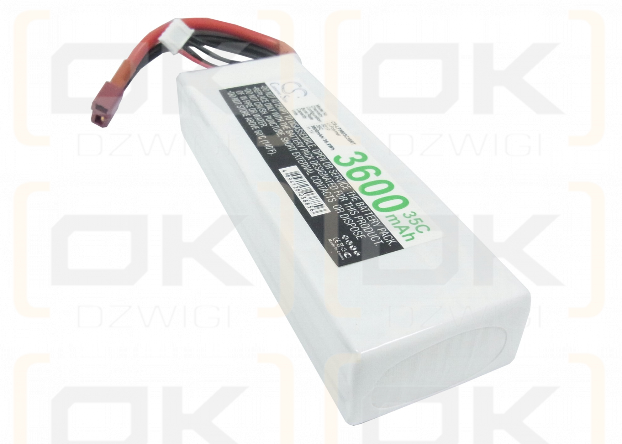 RC CS-LP3603C35RT / CS-LP3603C35RT 3600mAh Li-polímero 11.1V (Cameron Sino)