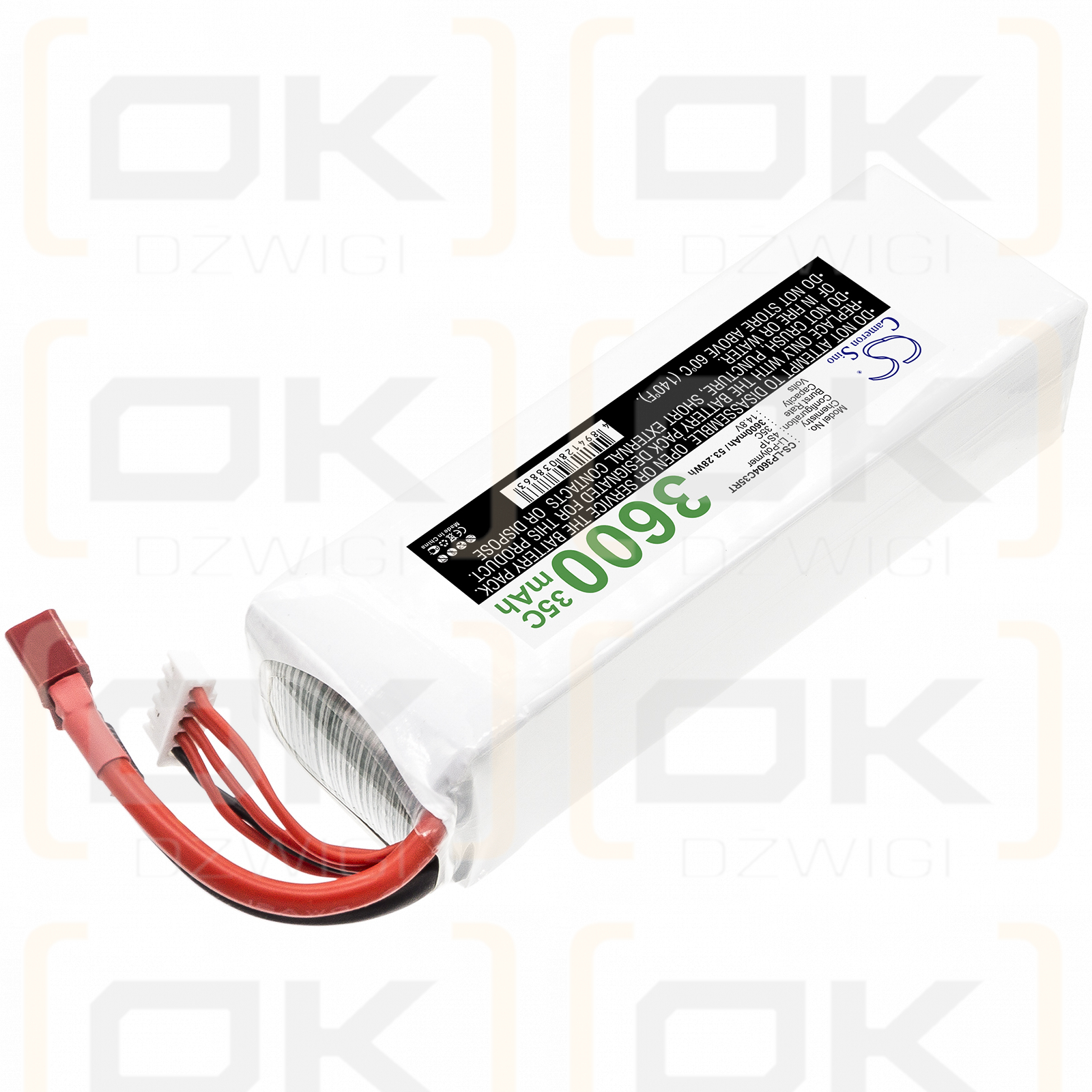 RC CS-LP3604C35RT / CS-LP3604C35RT 3600mAh Li-polímero 14,8V (Cameron Sino)