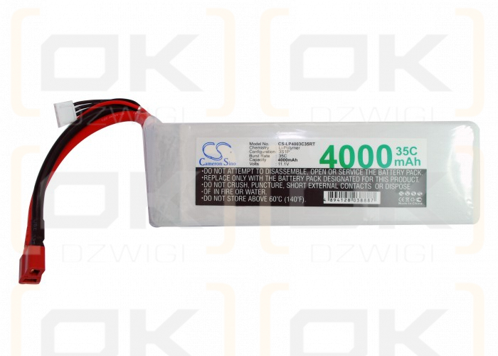 RC CS-LP4003C35RT / CS-LP4003C35RT 4000 mAh Li-Polymer 11,1 V (Cameron Sino)