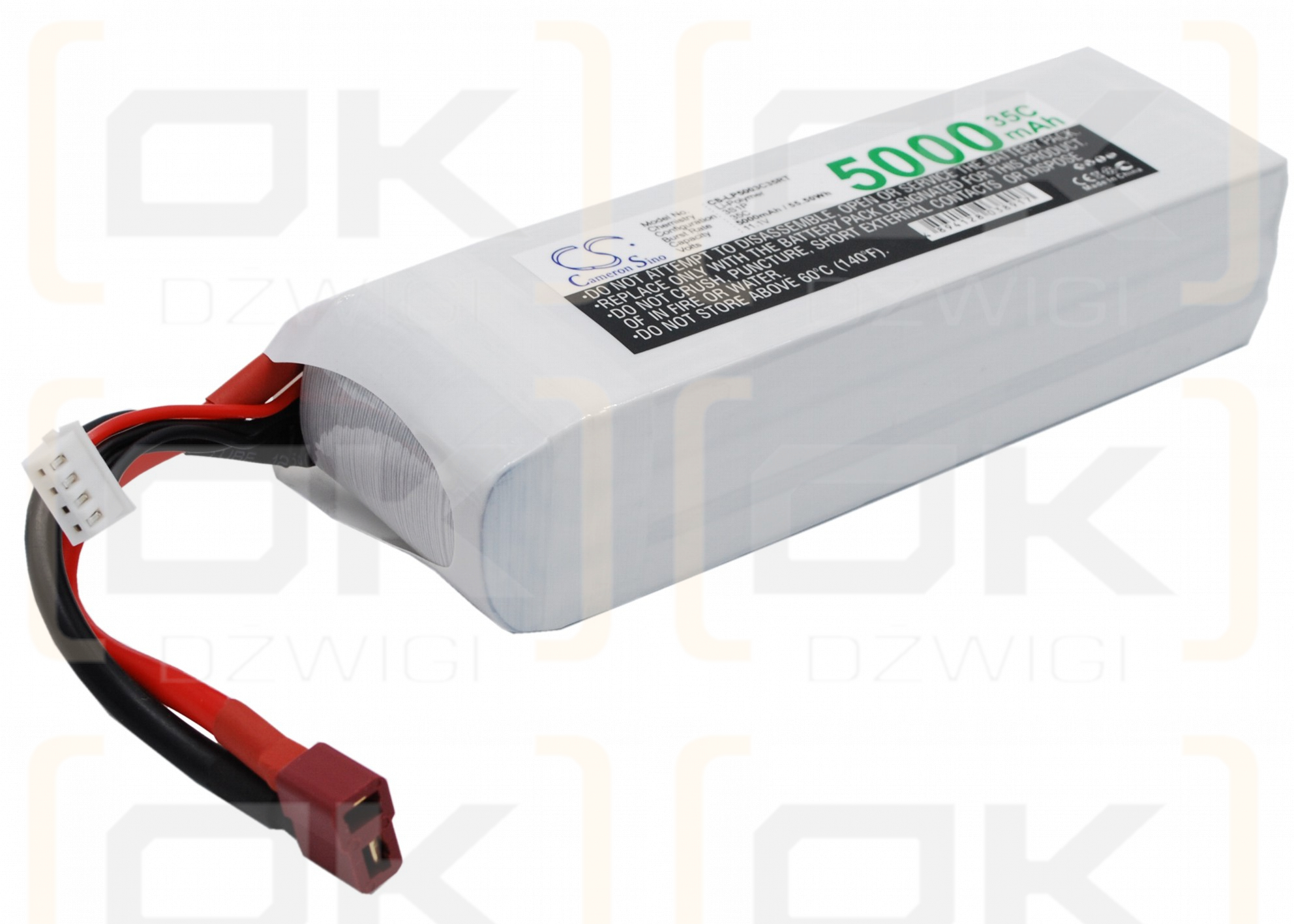 RC CS-LP5003C35RT / CS-LP5003C35RT 5000 mAh Li-Polymer 11,1 V (Cameron Sino)