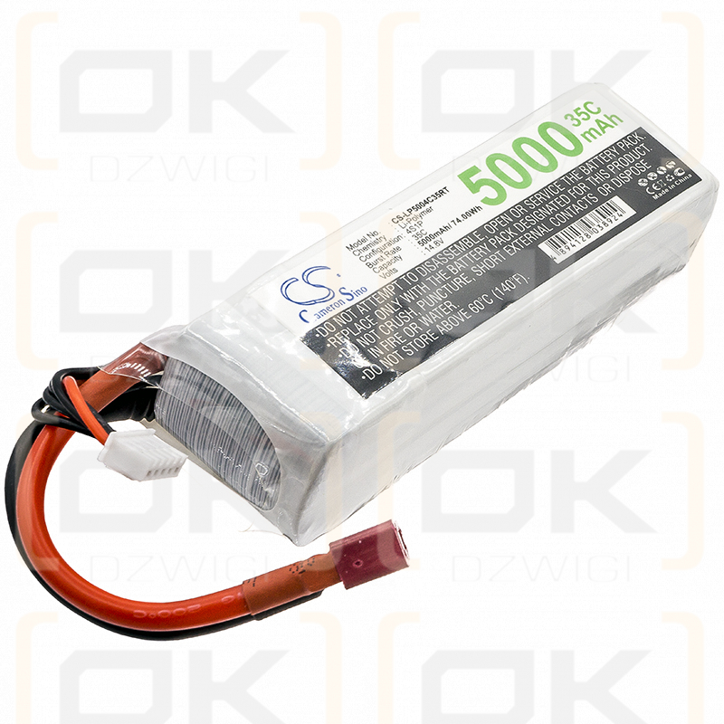 RC CS-LP5004C35RT / CS-LP5004C35RT 5000mAh Li-polímero 14,8V (Cameron Sino)