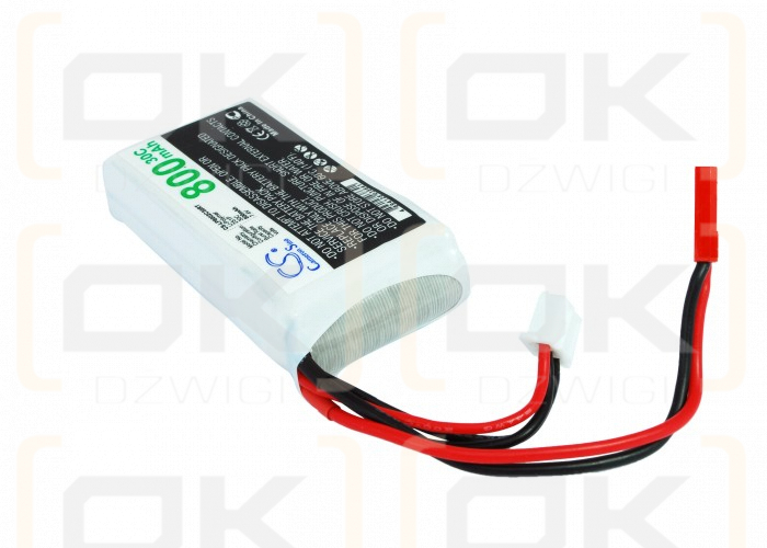 RC CS-LP8002C30RT / CS-LP8002C30RT 800mAh Li-Polymer 7.4V (Cameron Sino)