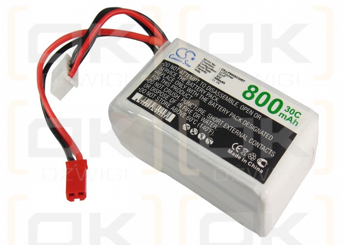 RC CS-LP8003C30RT / CS-LP8003C30RT 800mAh Li-polímero 11.1V (Cameron Sino)