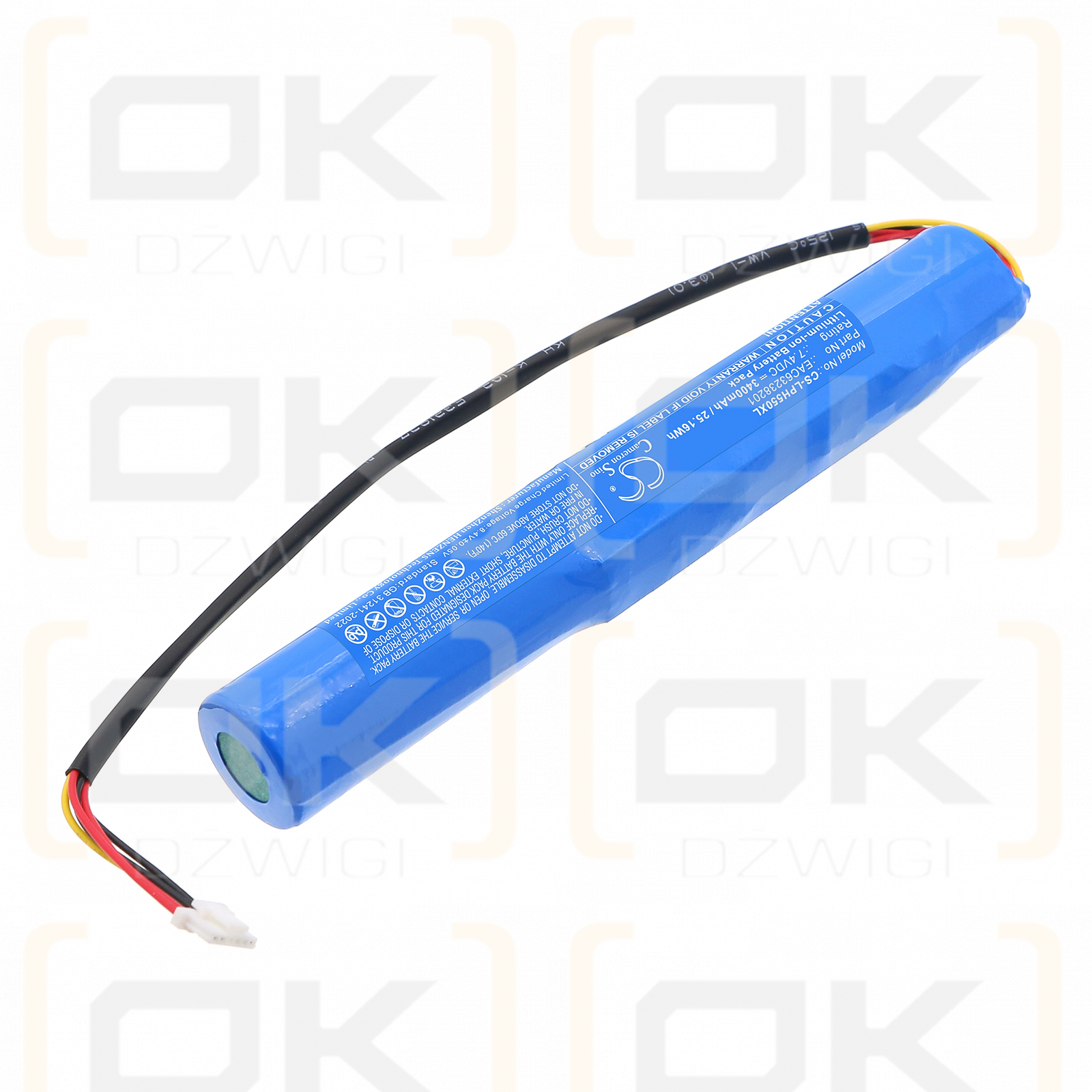 LG PH550 / EAC63238201 3400 mAh Li-Ion 7,4 V (Cameron Sino)