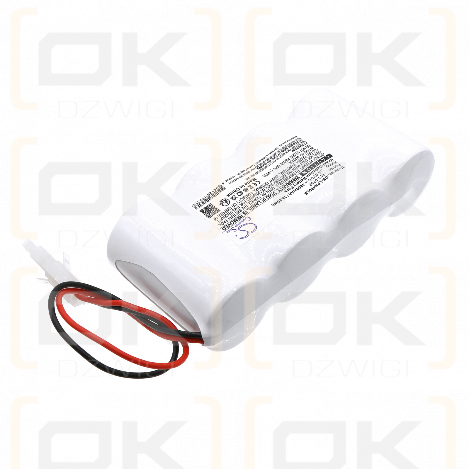 Plan Lite HRN/4-K / 3409 4000mAh Ni-CD 4.8V (Cameron Sino)