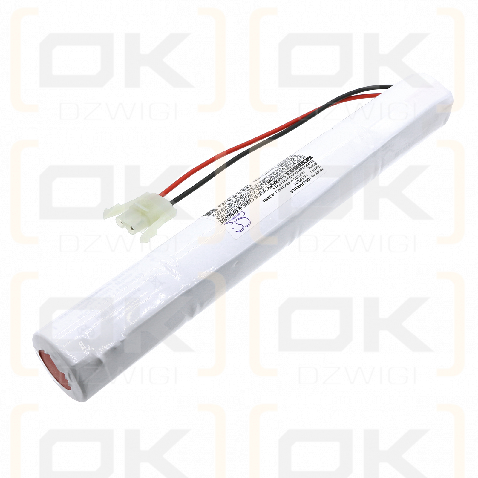 Lite-Plan 4/CD45/S/NECA / 98100231 4000mAh Ni-CD 4.8V (Cameron Sino)