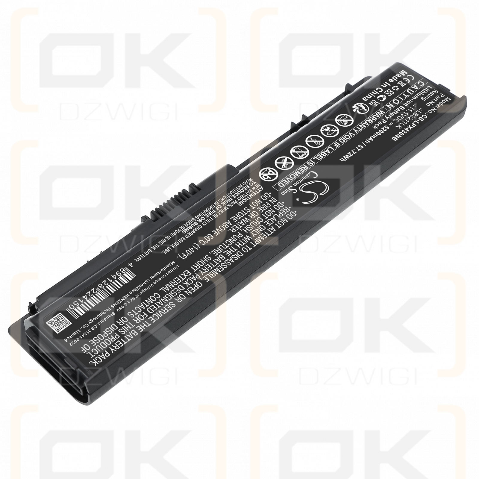 LG Xnote P530 / EAC61679004 5200 mAh Li-Ion 11,1 V (Cameron Sino)