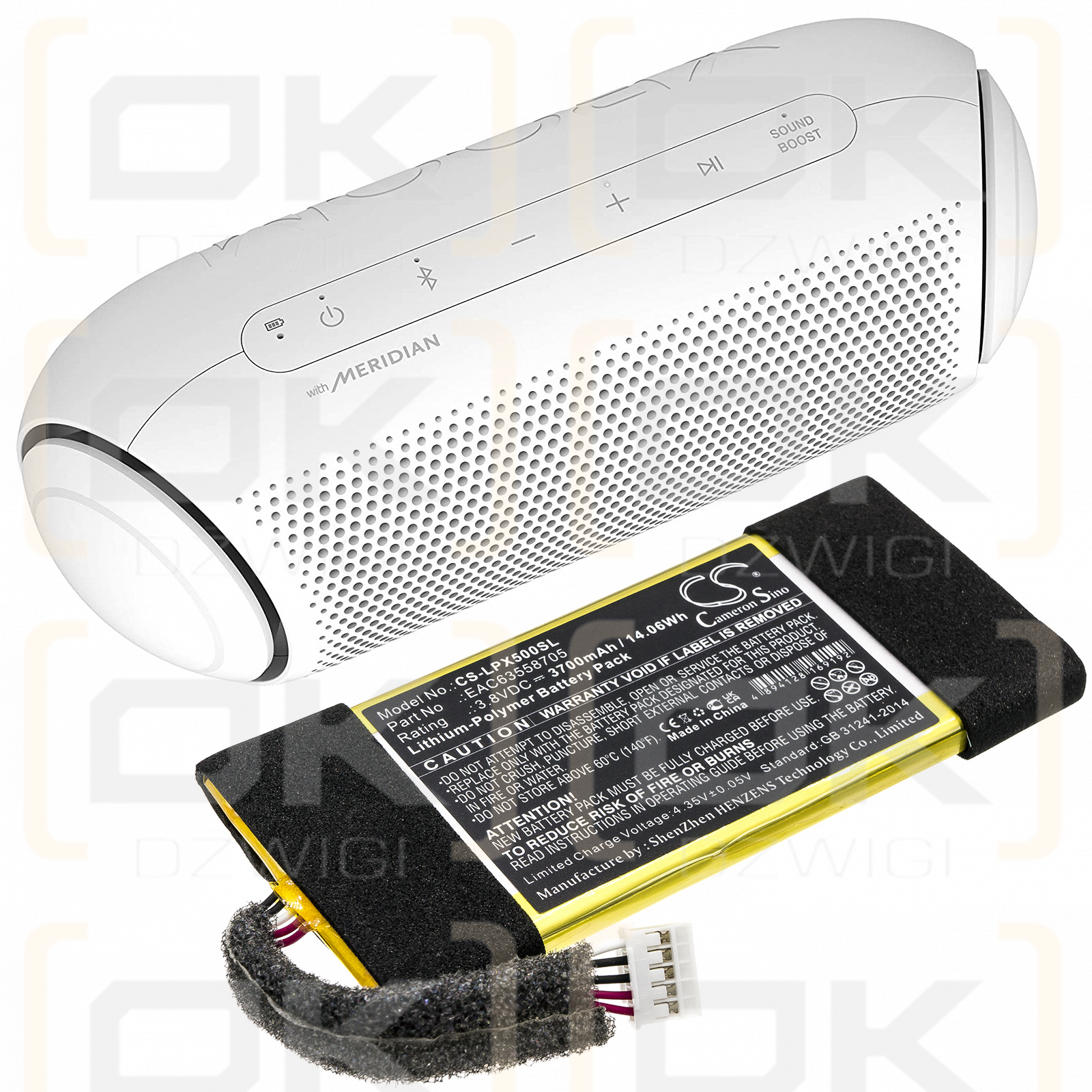 LG PL5W / EAC63558705 3700mAh Li-Polímero 3.8V (Cameron Sino)