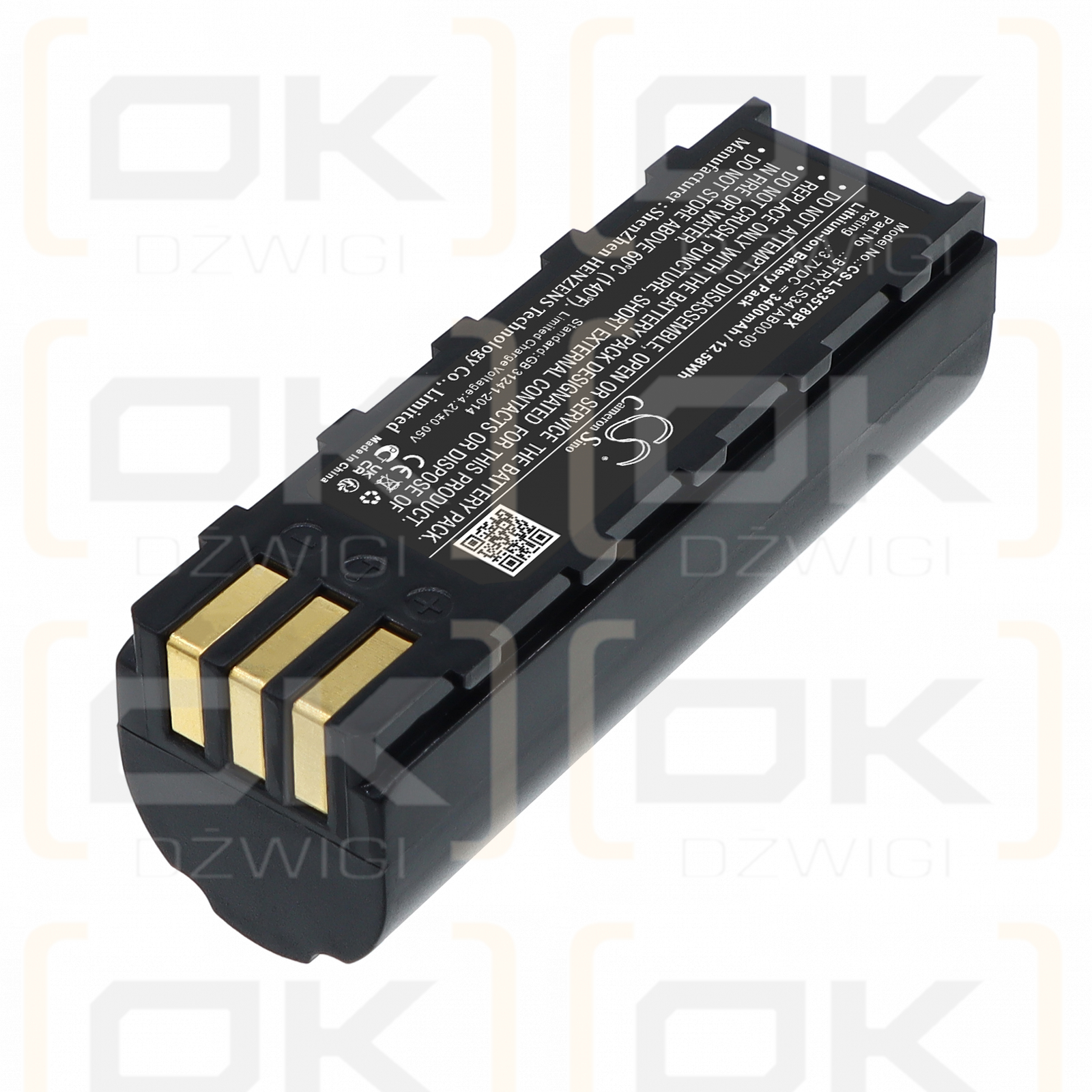 Motorola / 21-62606-01 3400 mAh Li-Ion 3,7 V (Cameron Sino)