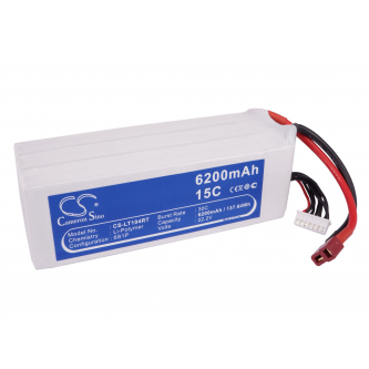 RC CS-LT104RT / CS-LT104RT 6200mAh Li-polímero 22,2V (Cameron Sino)