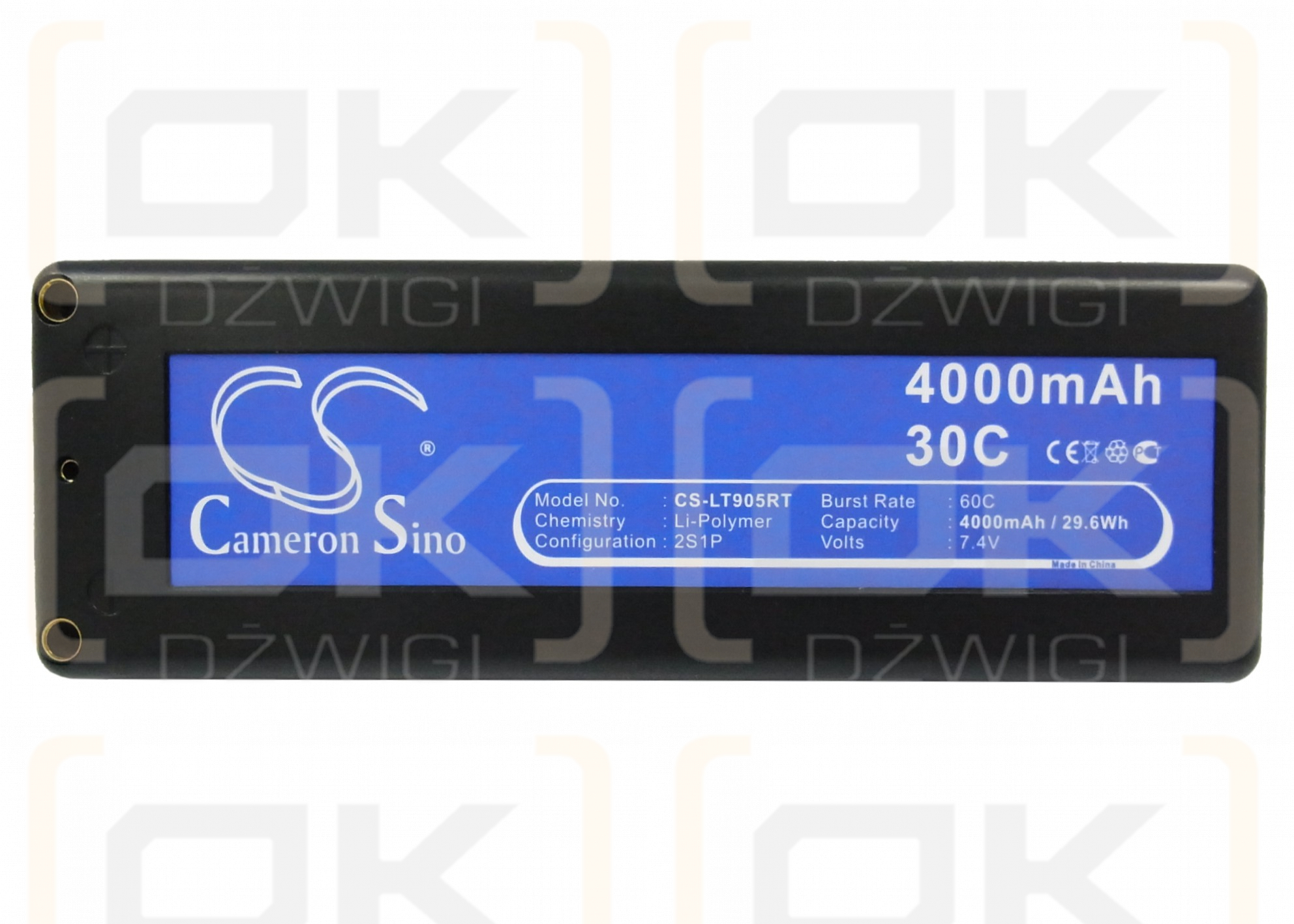 RC CS-LT905RT / CS-LT905RT 4000 mAh Li-Polymer 7,4 V (Cameron Sino)