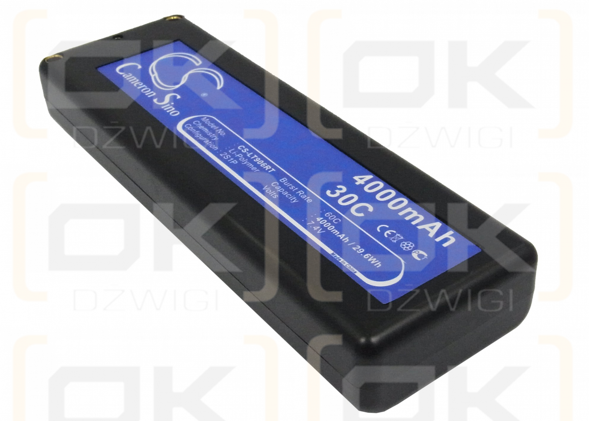 RC CS-LT906RT / CS-LT906RT 4000mAh Li-Polymer 7.4V (Cameron Sino)