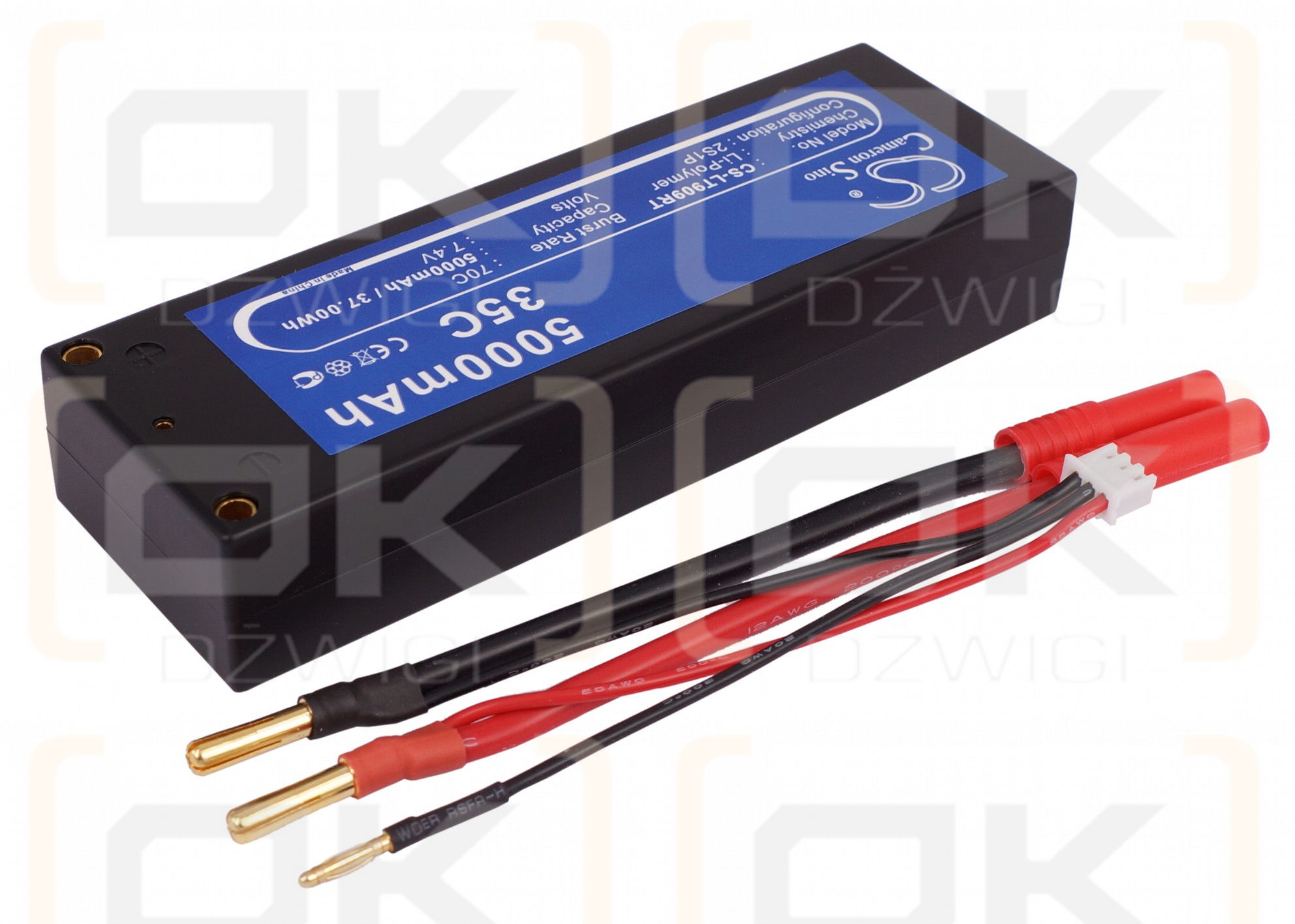 RC CS-LT909RT / CS-LT909RT 5000mAh Li-Polymer 7.4V (Cameron Sino)