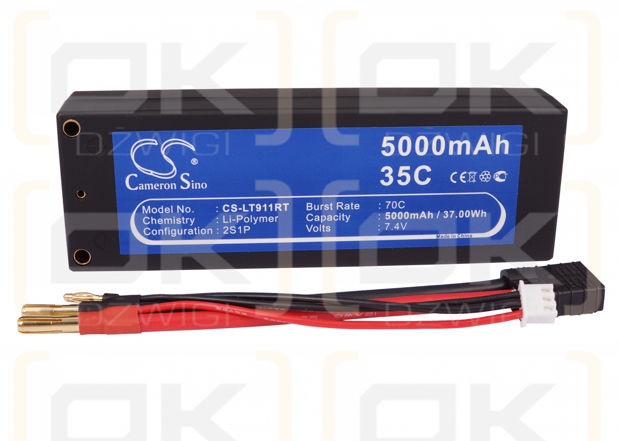 RC CS-LT911RT / CS-LT911RT 5000 mAh Li-Polymer 7,4 V (Cameron Sino)