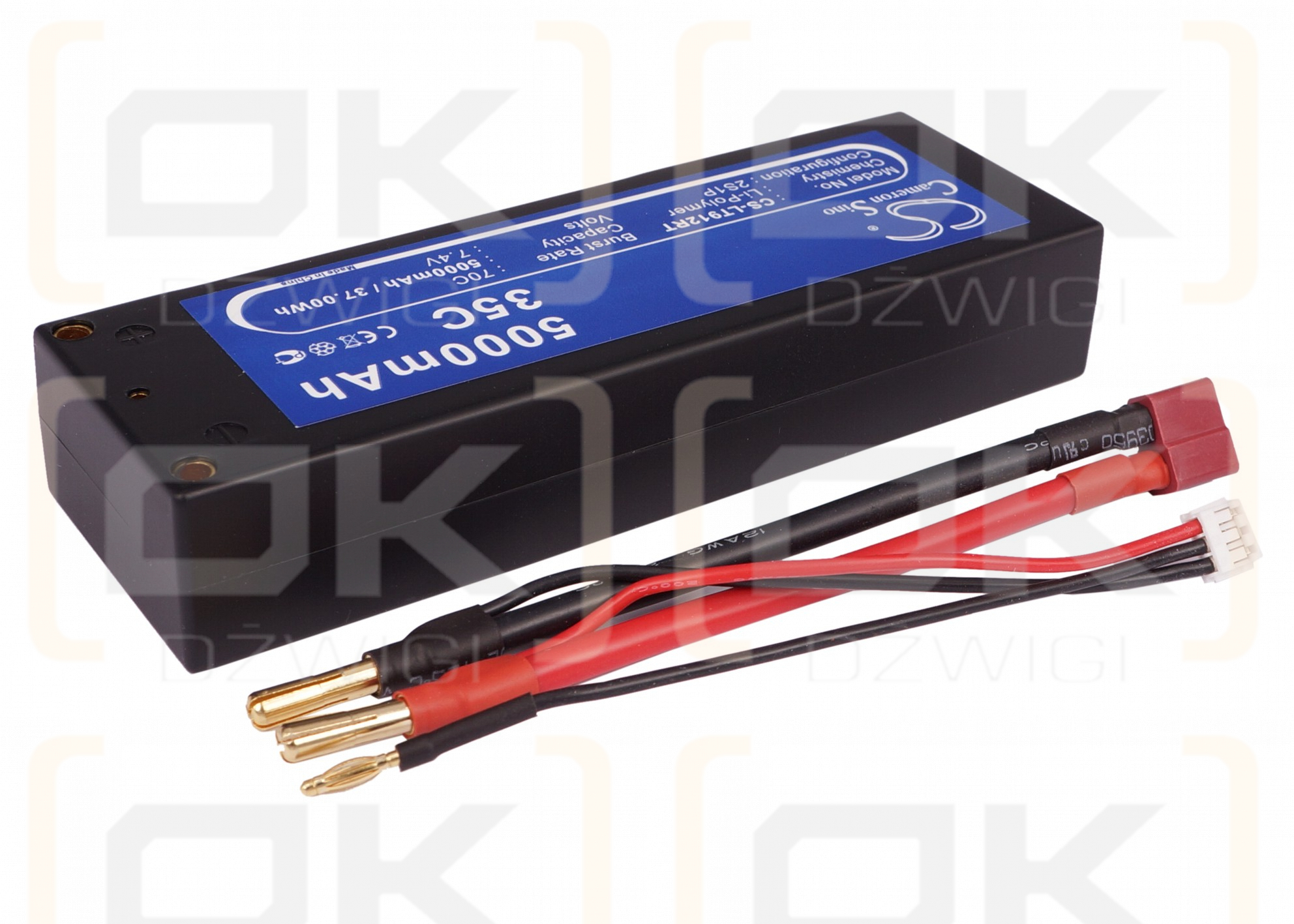 RC CS-LT912RT / CS-LT912RT 5000mAh Li-polímero 7.4V (Cameron Sino)