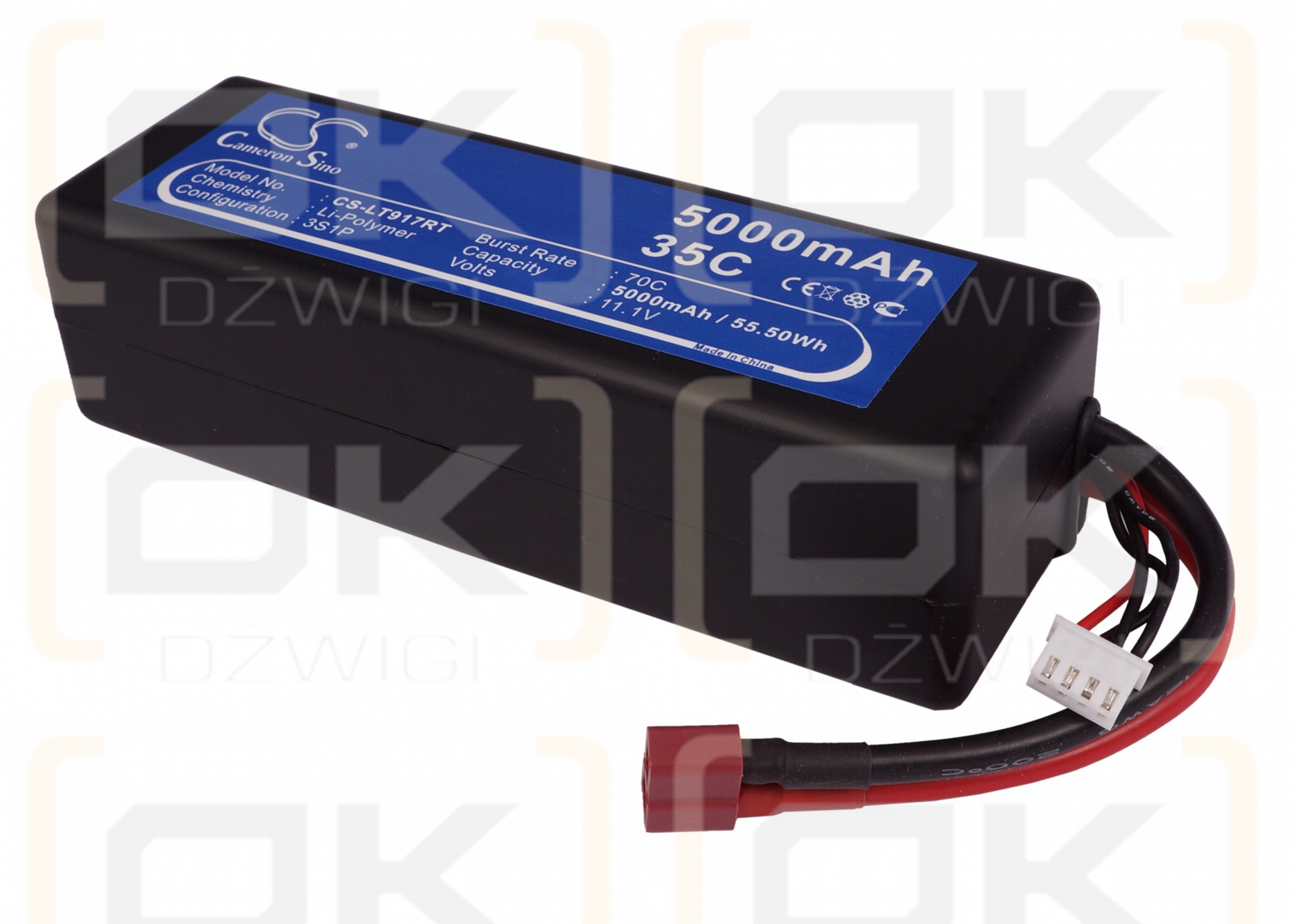 RC CS-LT917RT / CS-LT917RT 5000mAh Li-Polymer 11.1V (Cameron Sino)