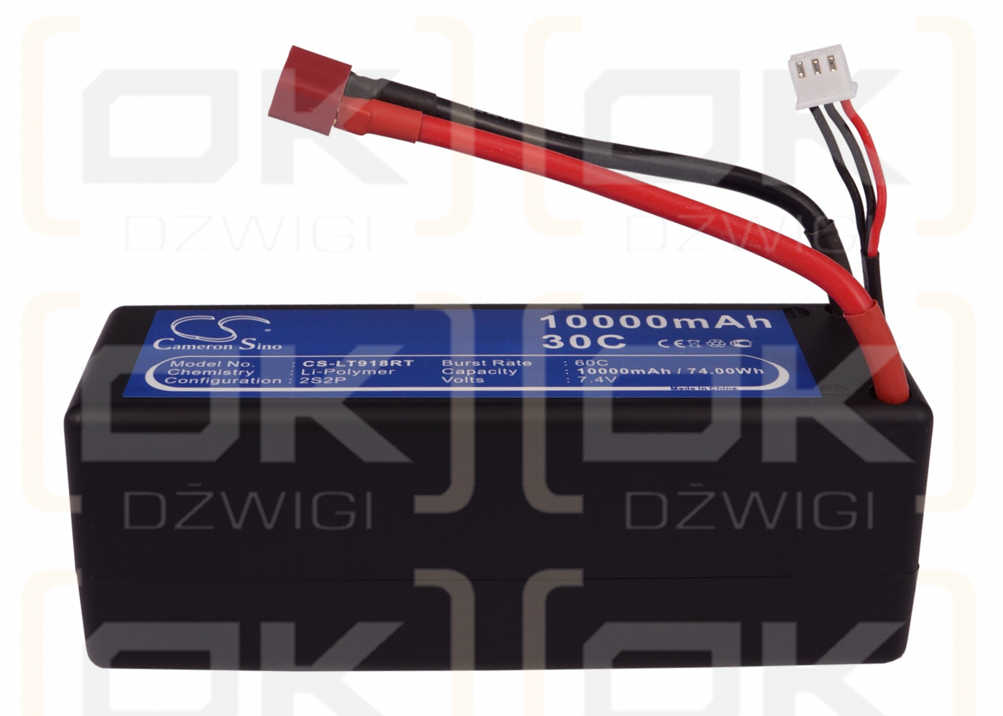 RC CS-LT918RT / CS-LT918RT 10000 mAh Li-Polymer 7,4 V (Cameron Sino)