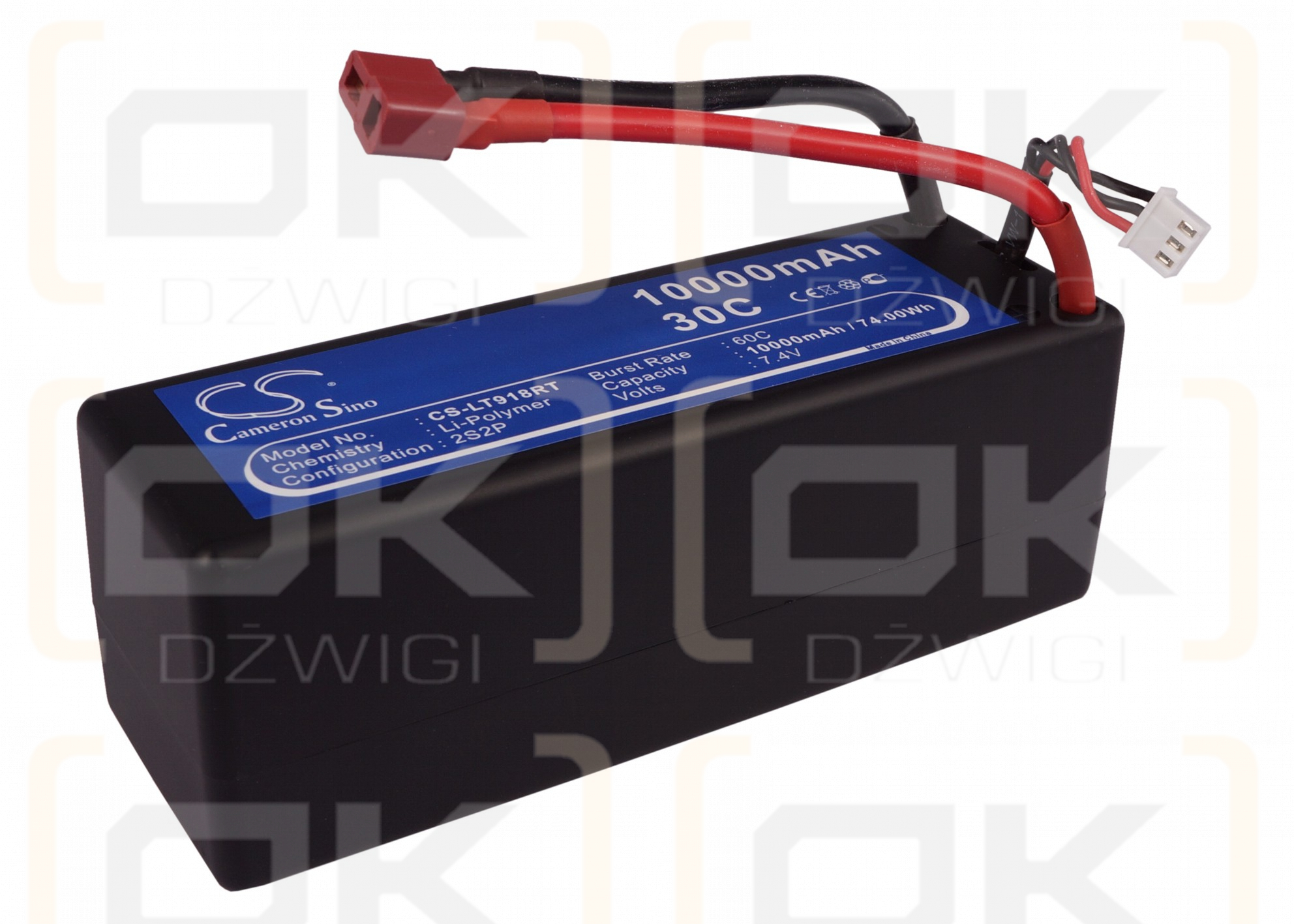 RC CS-LT918RT / CS-LT918RT 10000 mAh Li-Polymer 7,4 V (Cameron Sino)