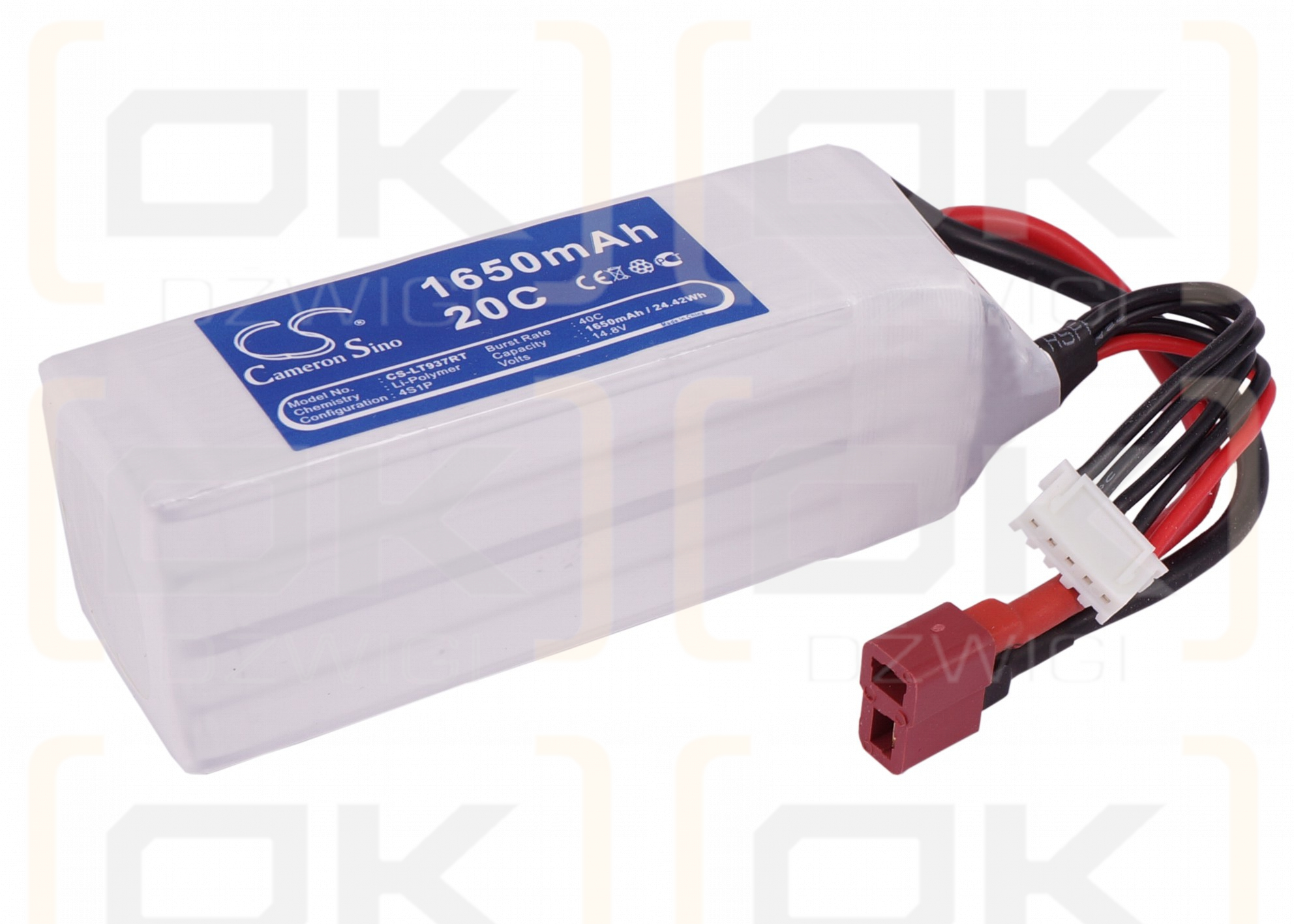 RC CS-LT937RT / CS-LT937RT 1650mAh Li-Polymer 14.8V (Cameron Sino)