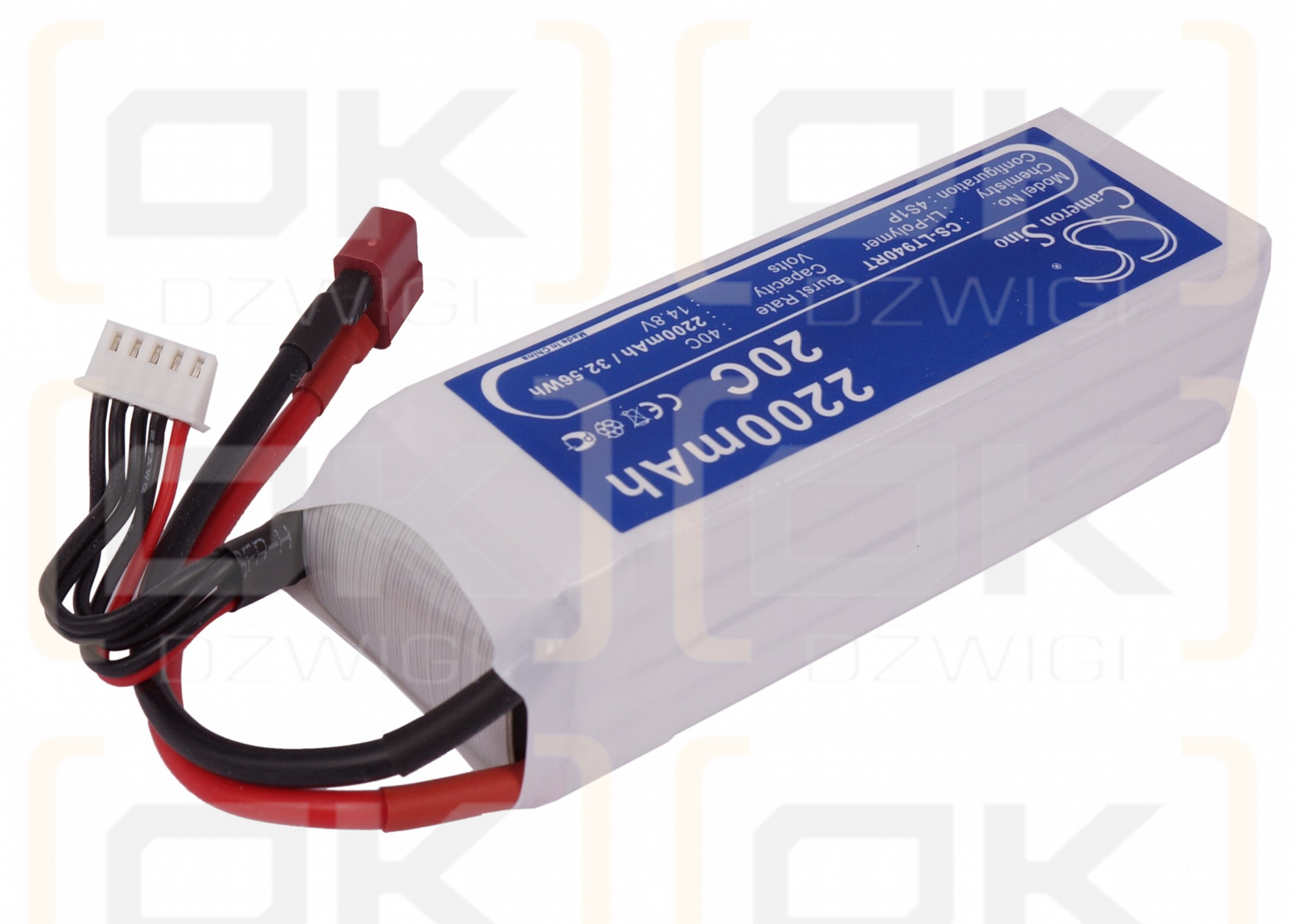 RC CS-LT940RT / CS-LT940RT 2200mAh Li-polímero 14.8V (Cameron Sino)