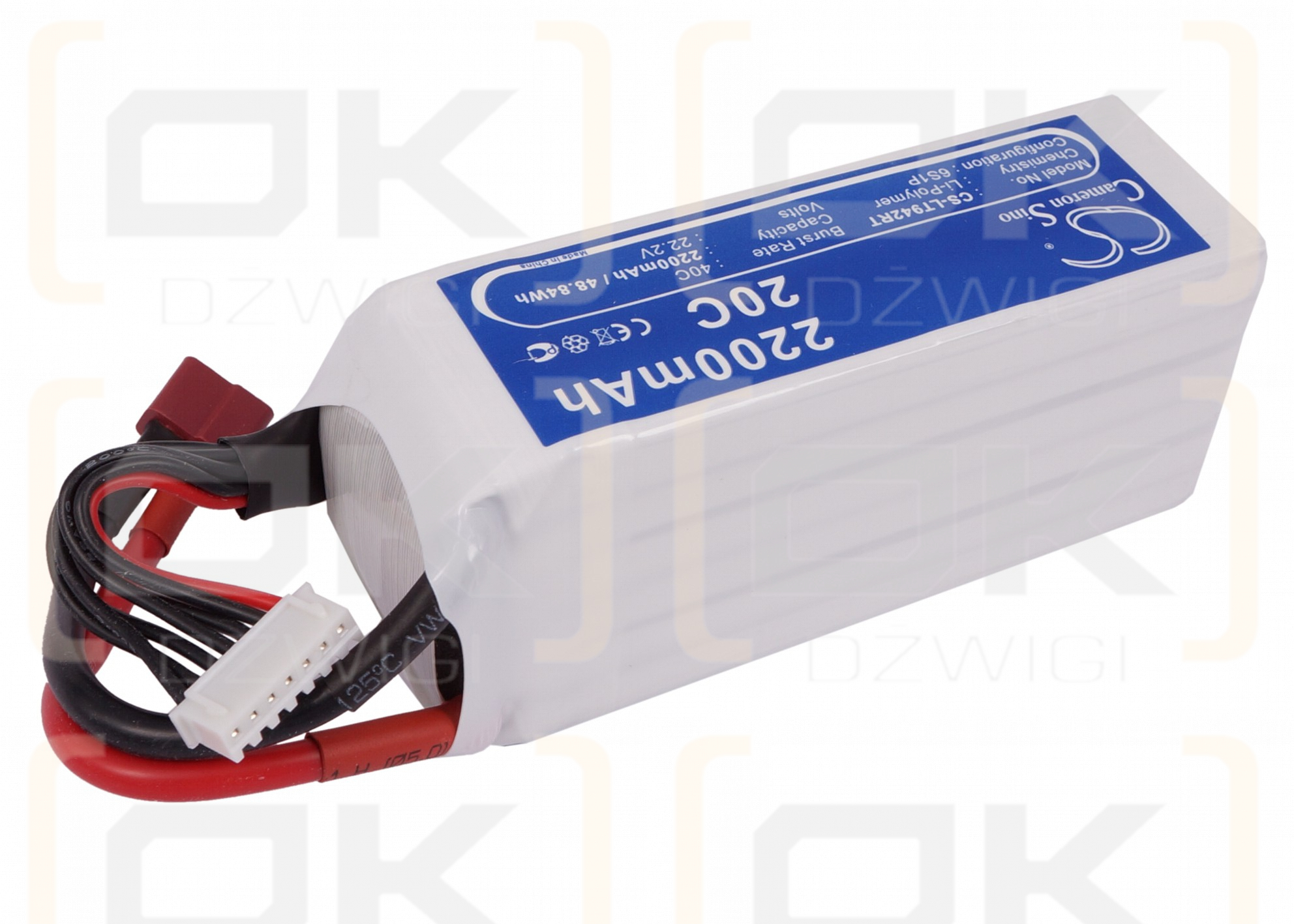 RC CS-LT942RT / CS-LT942RT 2200mAh Li-Polymer 22.2V (Cameron Sino)