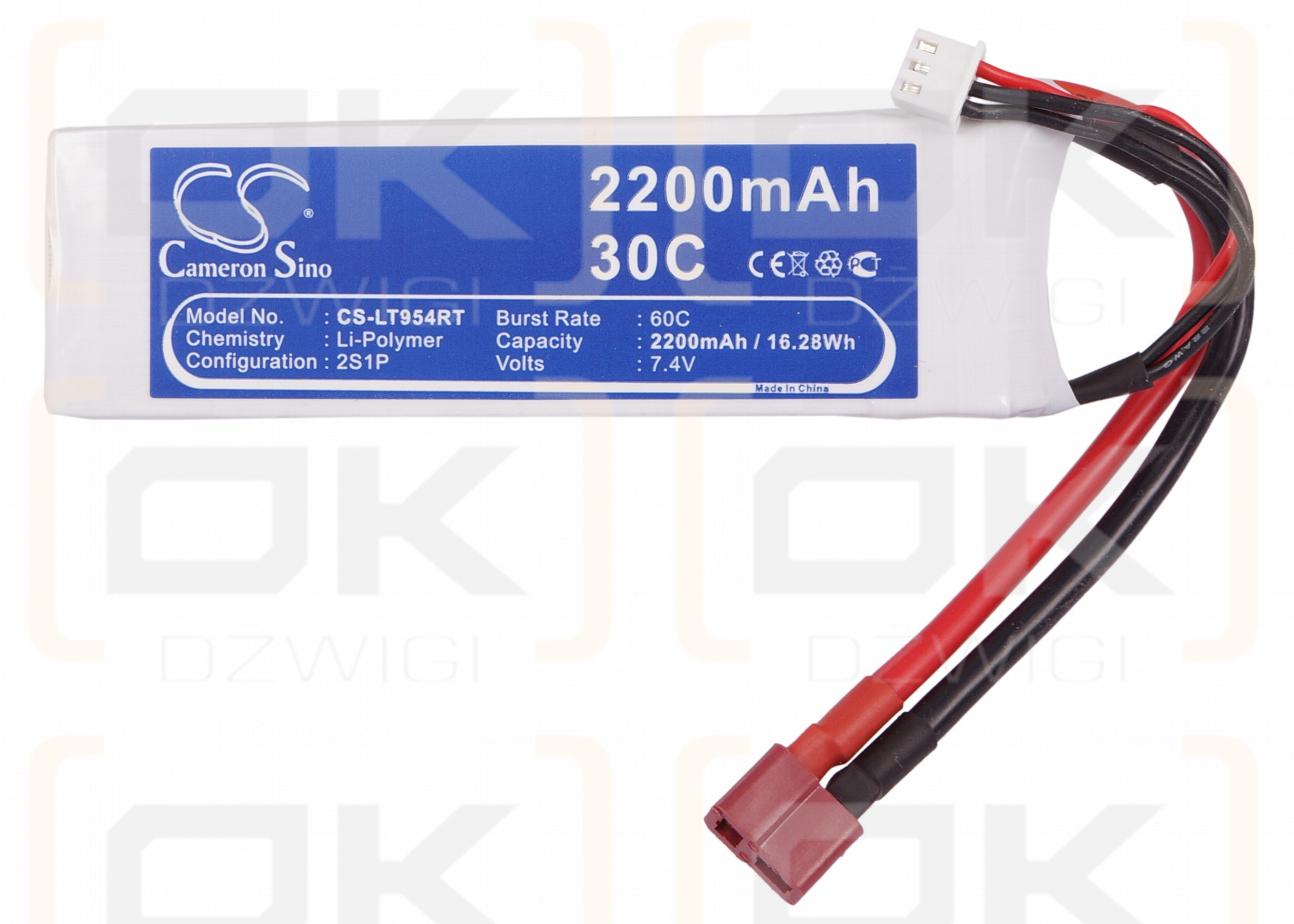 RC CS-LT945RT / CS-LT945RT 2200mAh Li-Polymer 14.8V (Cameron Sino)