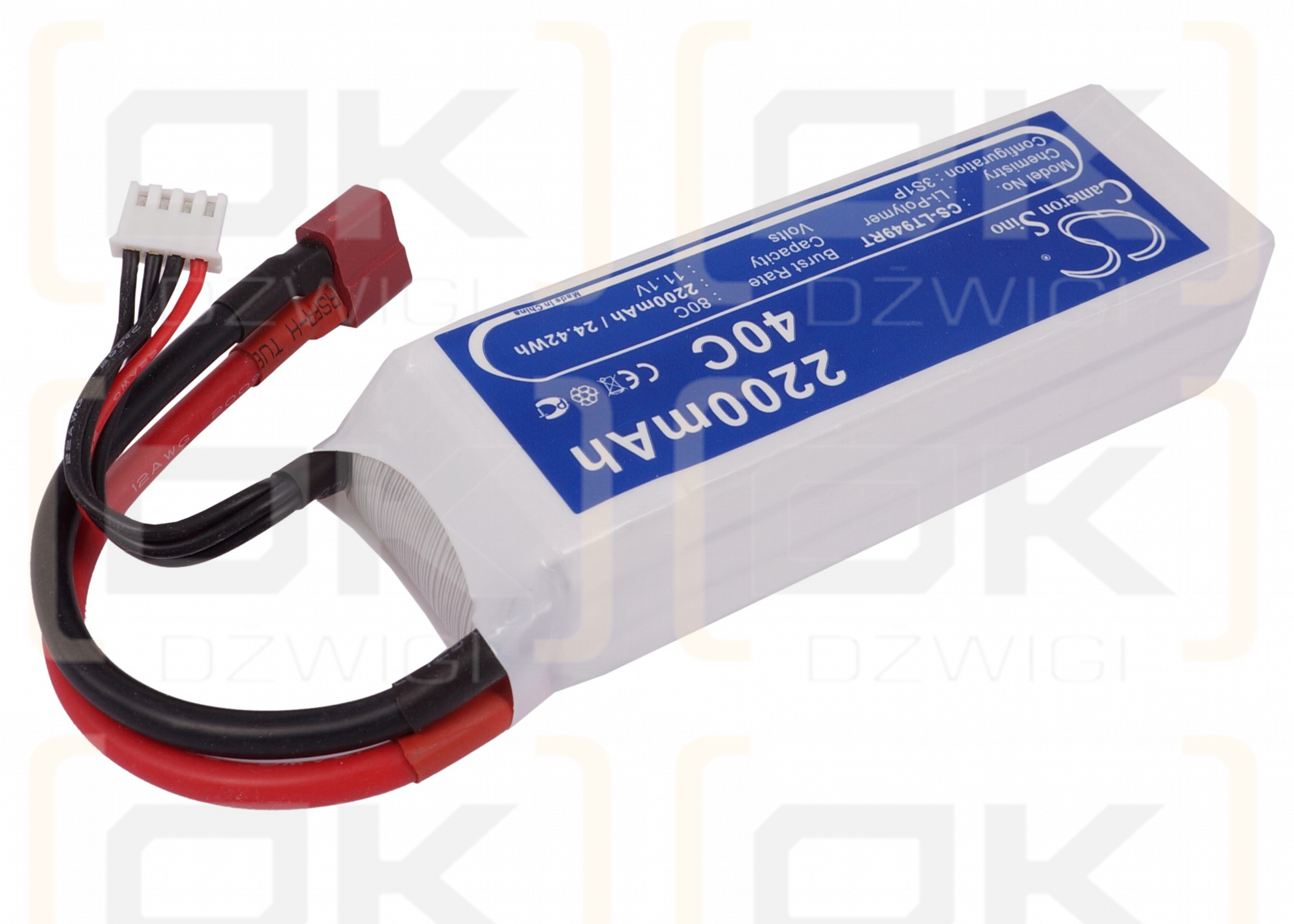 RC CS-LT949RT / CS-LT949RT 2200mAh Li-polímero 11.1V (Cameron Sino)