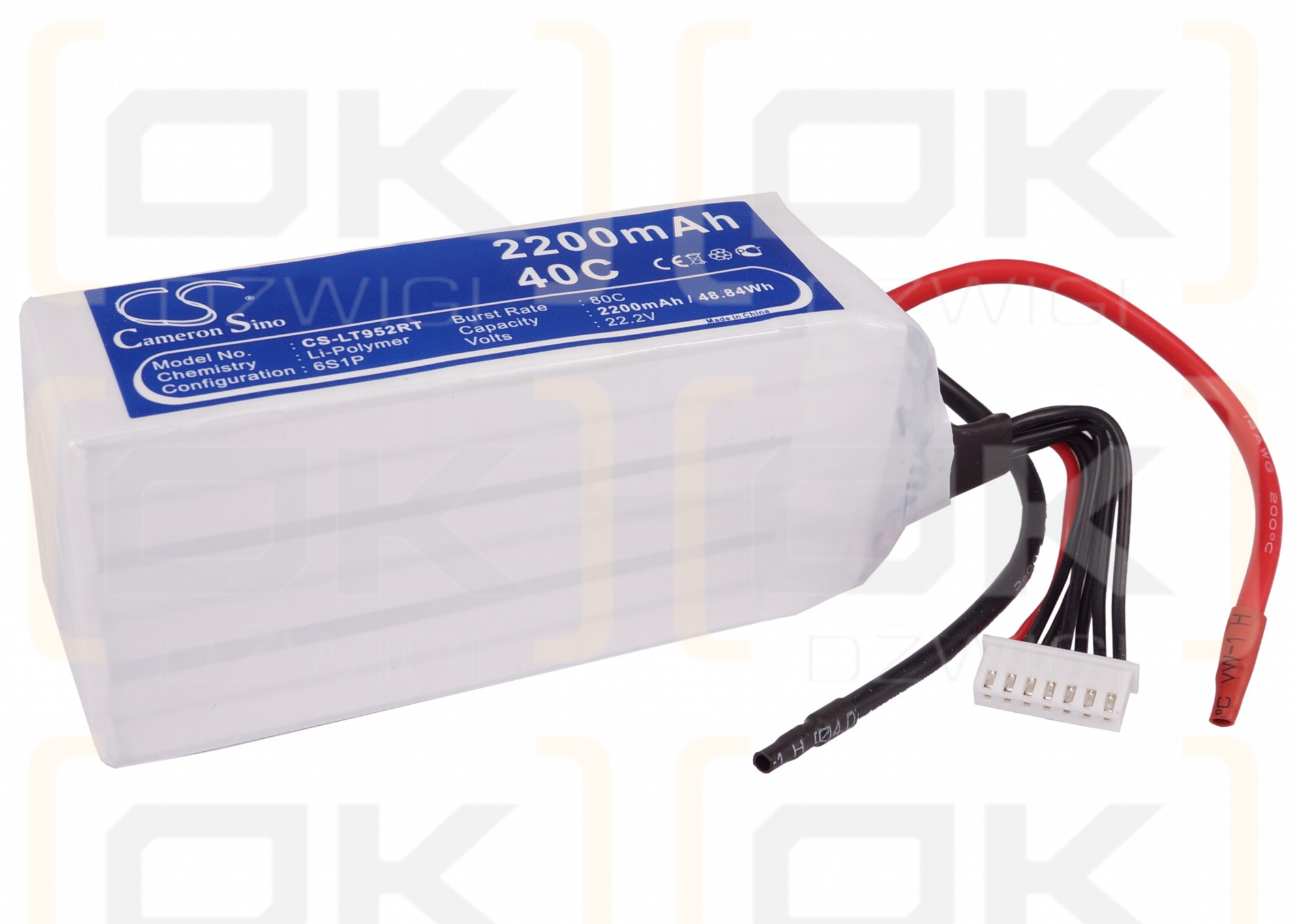 RC CS-LT952RT / CS-LT952RT 2200mAh Li-Polymer 22.2V (Cameron Sino)