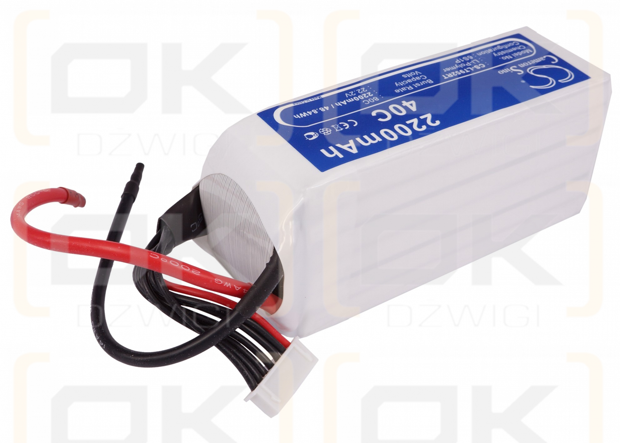 RC CS-LT952RT / CS-LT952RT 2200mAh Li-Polymer 22.2V (Cameron Sino)