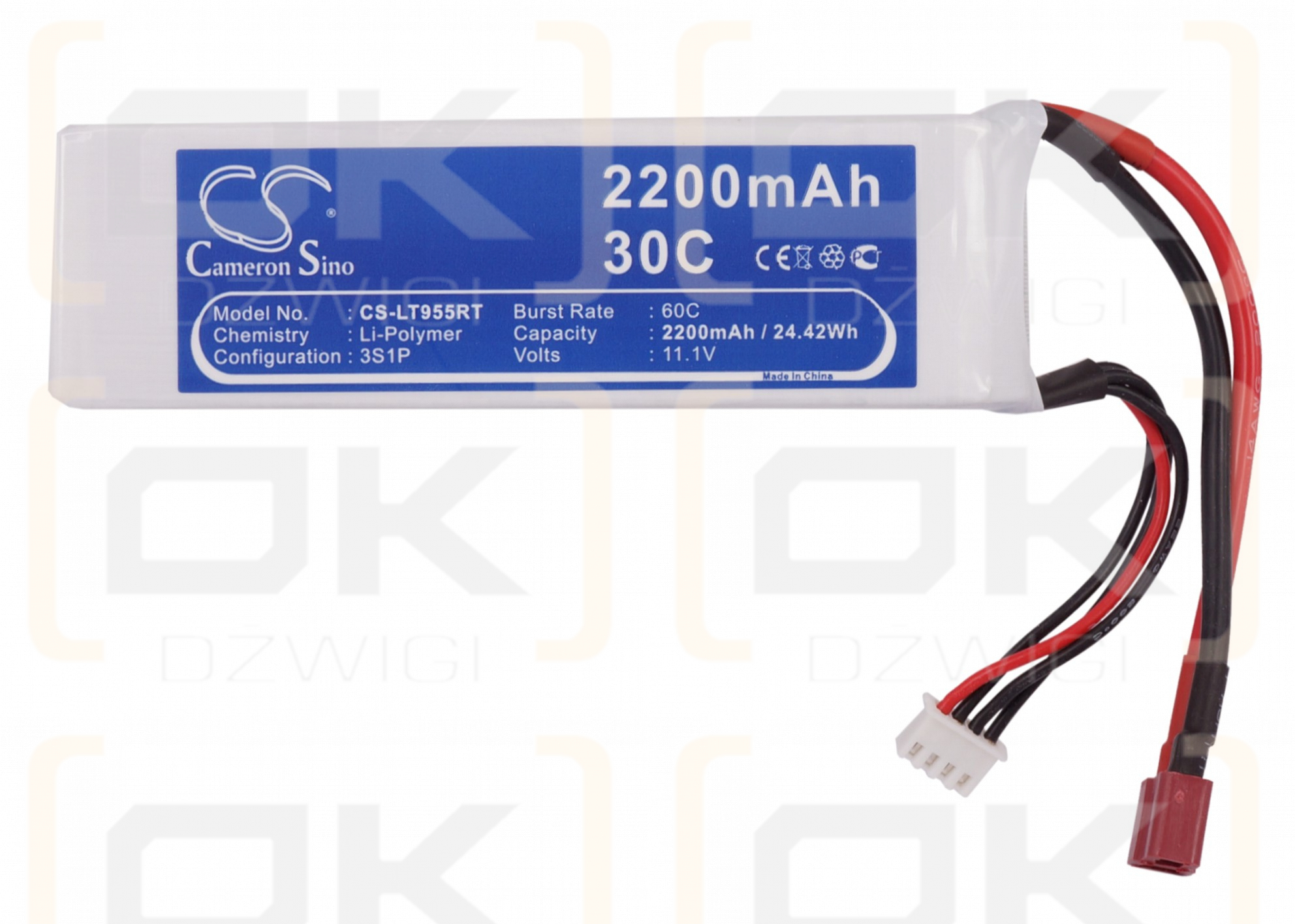 RC CS-LT955RT / CS-LT955RT 2200 mAh Li-Polymer 11,1 V (Cameron Sino)