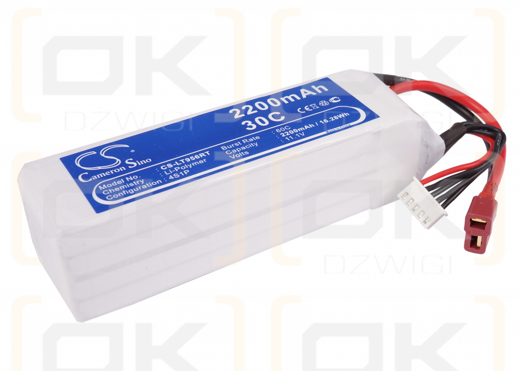 RC CS-LT956RT / CS-LT956RT 2200 mAh Li-Polymer 14,8 V (Cameron Sino)