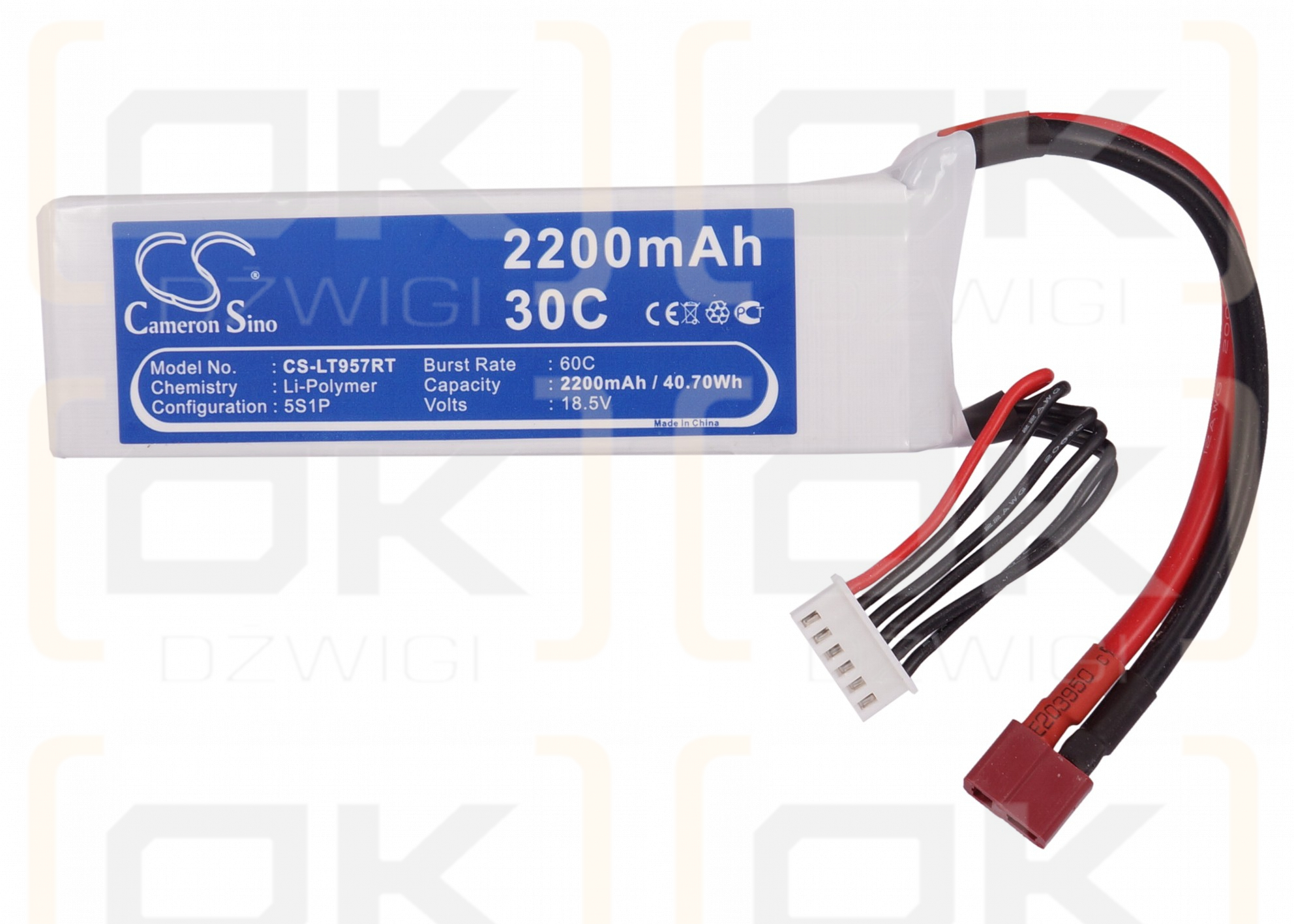 RC CS-LT957RT / CS-LT957RT 2200mAh Li-Polymer 18.5V (Cameron Sino)