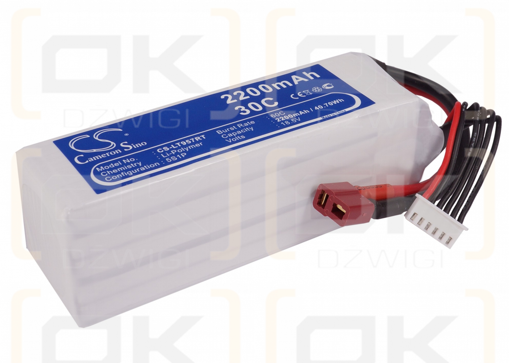 RC CS-LT957RT / CS-LT957RT 2200mAh Li-Polymer 18.5V (Cameron Sino)