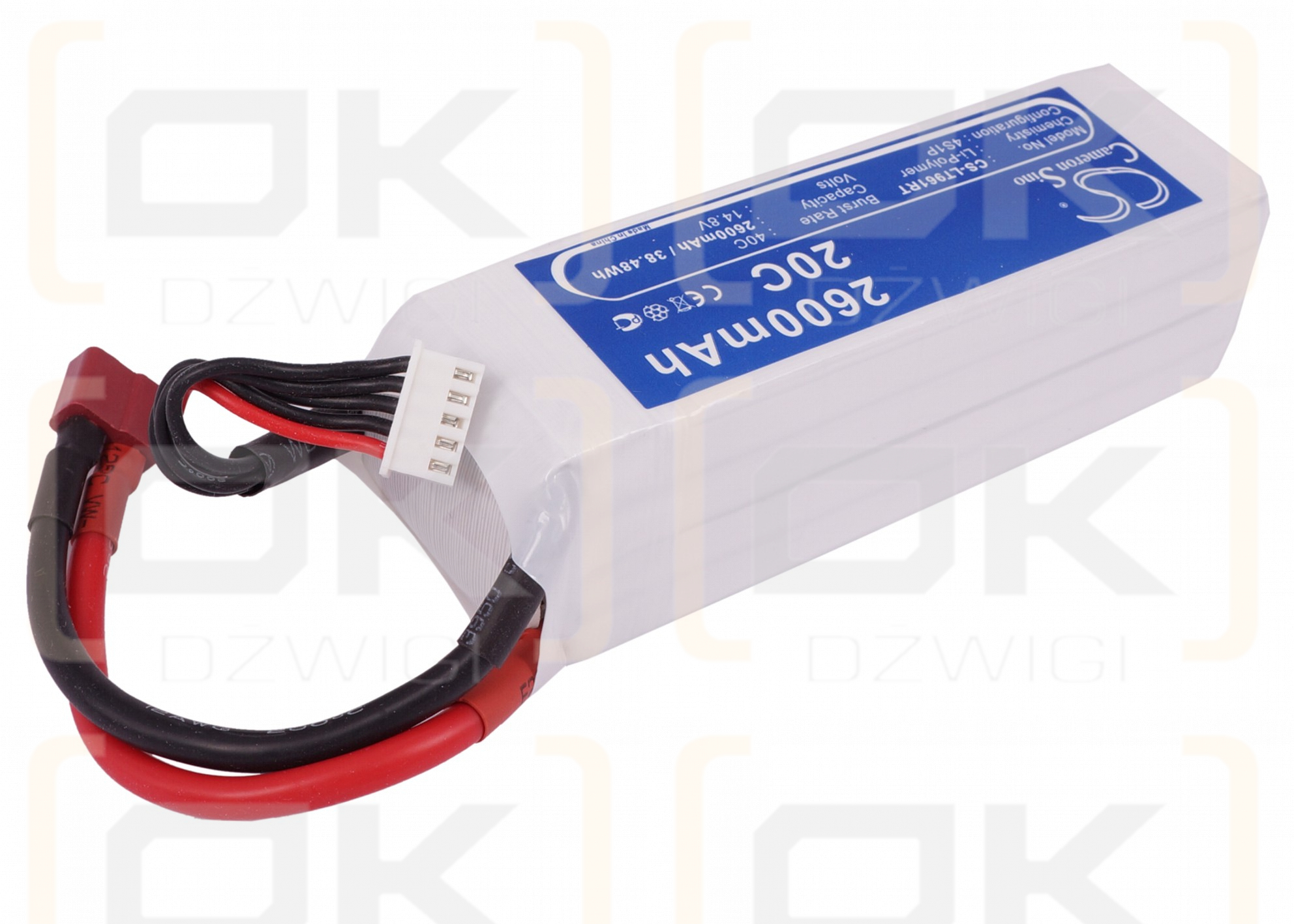 RC CS-LT961RT / CS-LT961RT 2600mAh Li-Polymer 14.8V (Cameron Sino)