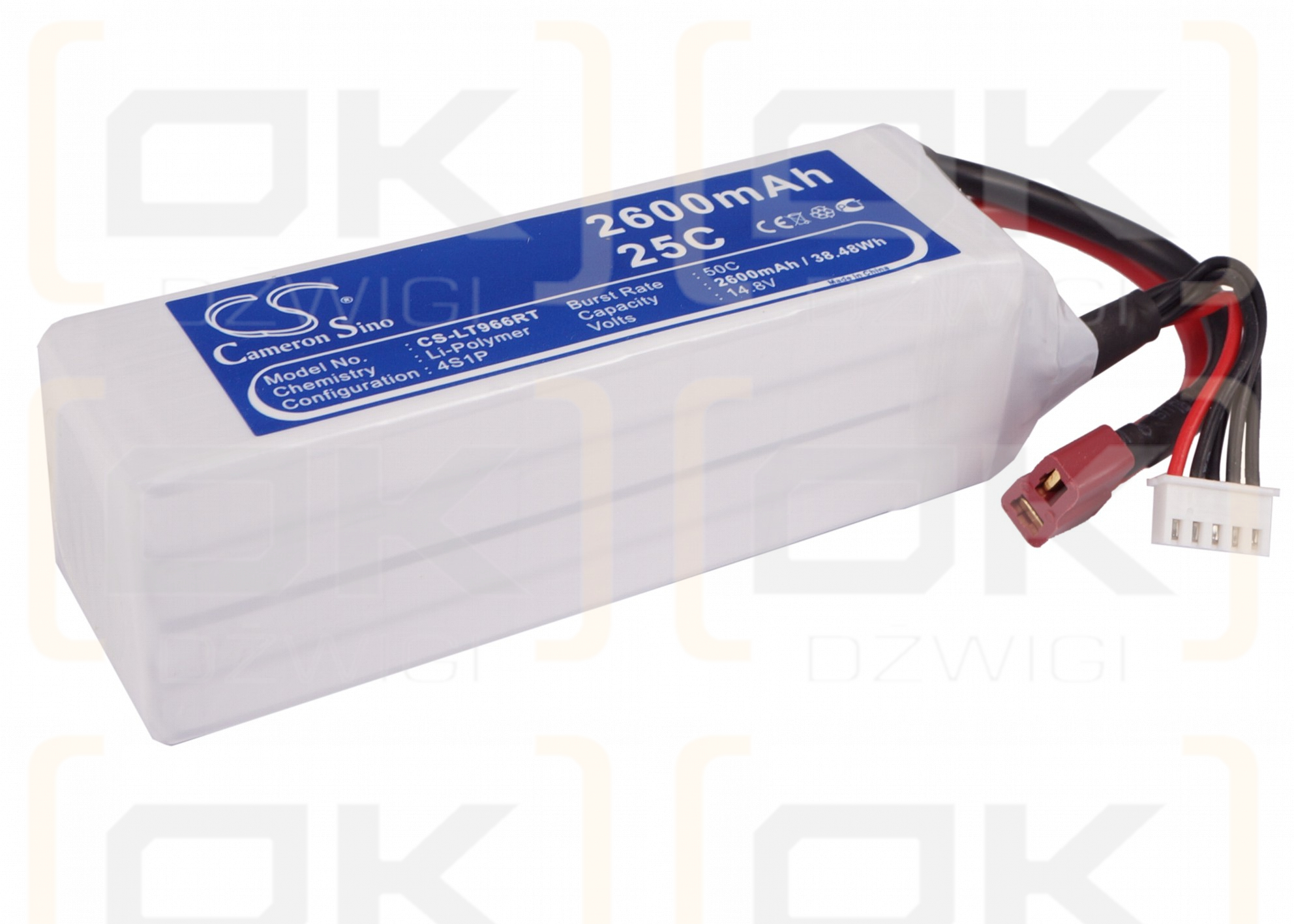 RC CS-LT966RT / CS-LT966RT 2600mAh Li-Polymer 14.8V (Cameron Sino)