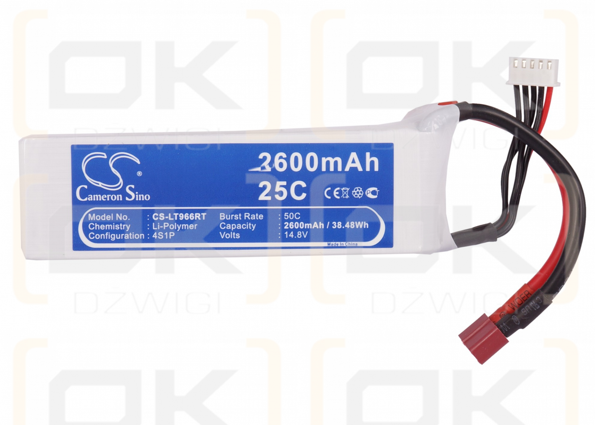 RC CS-LT966RT / CS-LT966RT 2600mAh Li-Polymer 14.8V (Cameron Sino)