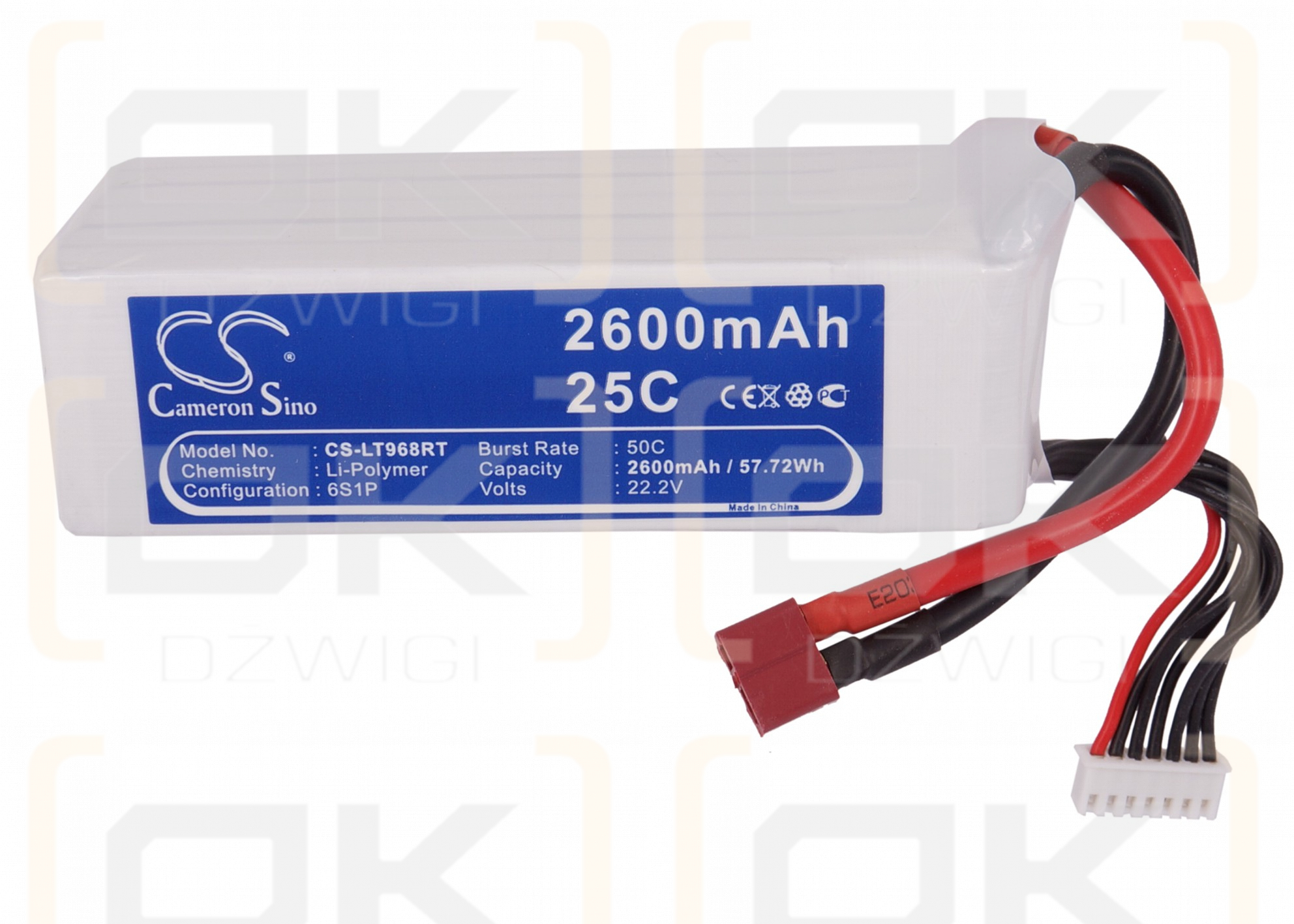 RC CS-LT968RT / CS-LT968RT 2600 mAh Li-Polymer 22,2 V (Cameron Sino)