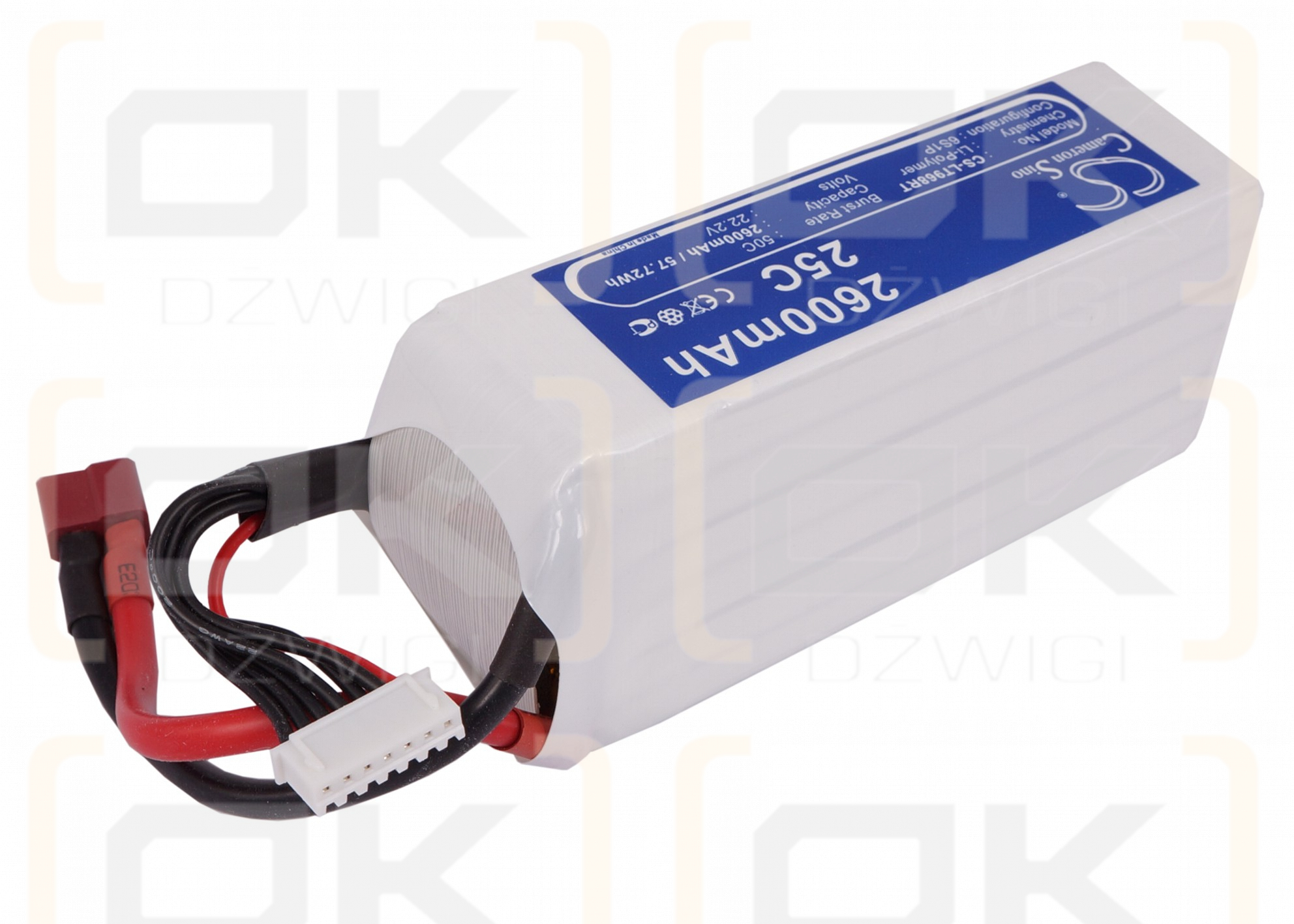 RC CS-LT968RT / CS-LT968RT 2600 mAh Li-Polymer 22,2 V (Cameron Sino)