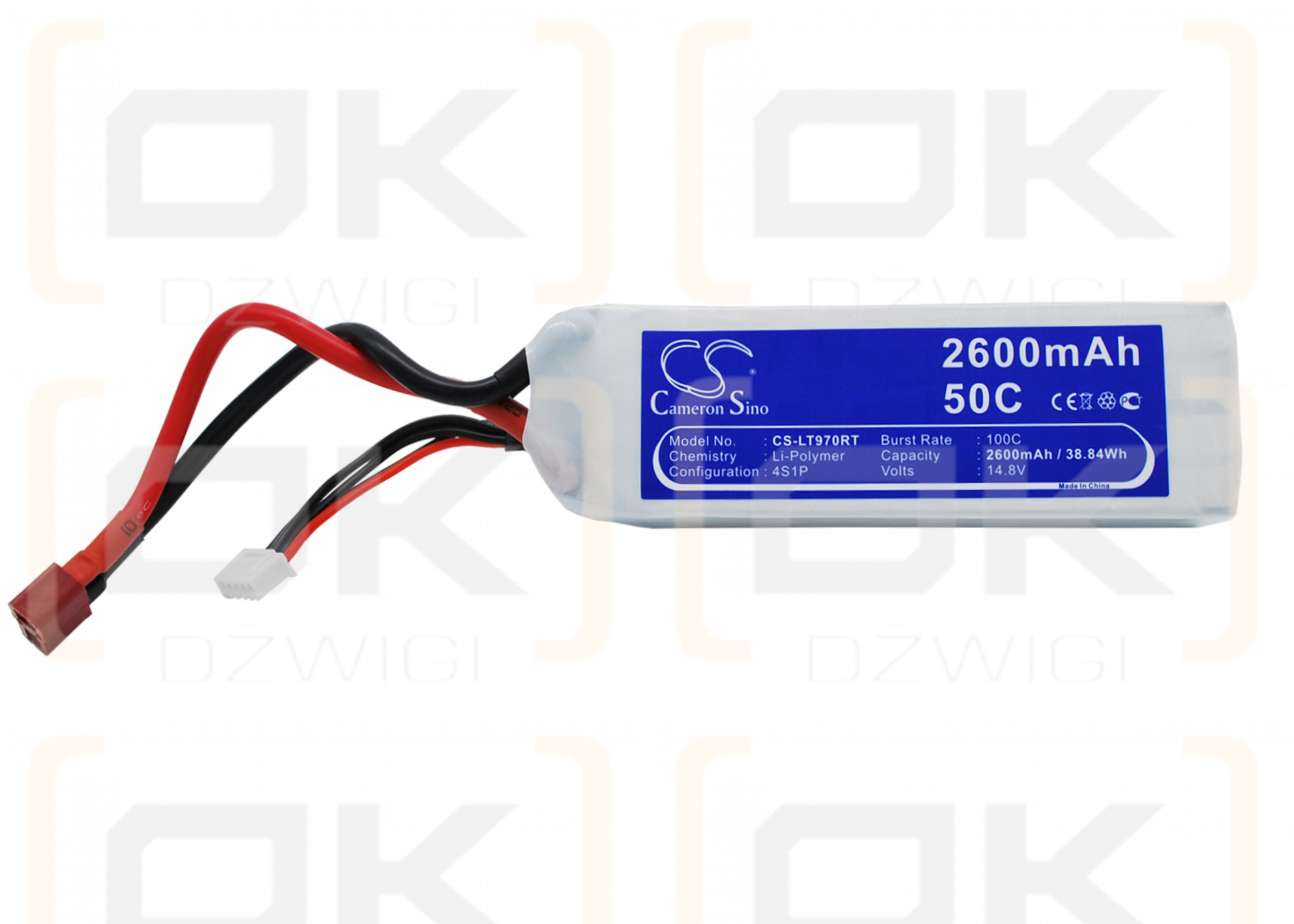 RC CS-LT970RT / CS-LT970RT 2600mAh Li-Polymer 14.8V (Cameron Sino)