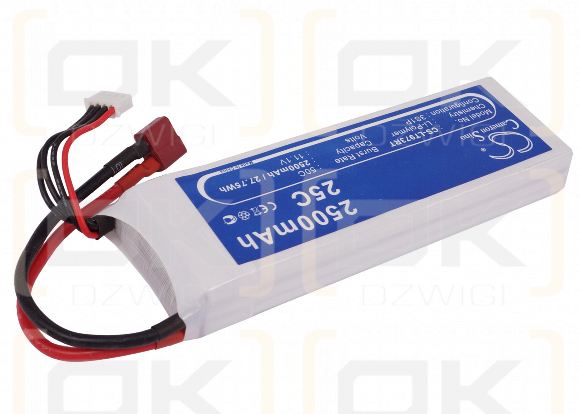 RC CS-LT973RT / CS-LT973RT 2500mAh Li-Polymer 11.1V (Cameron Sino)